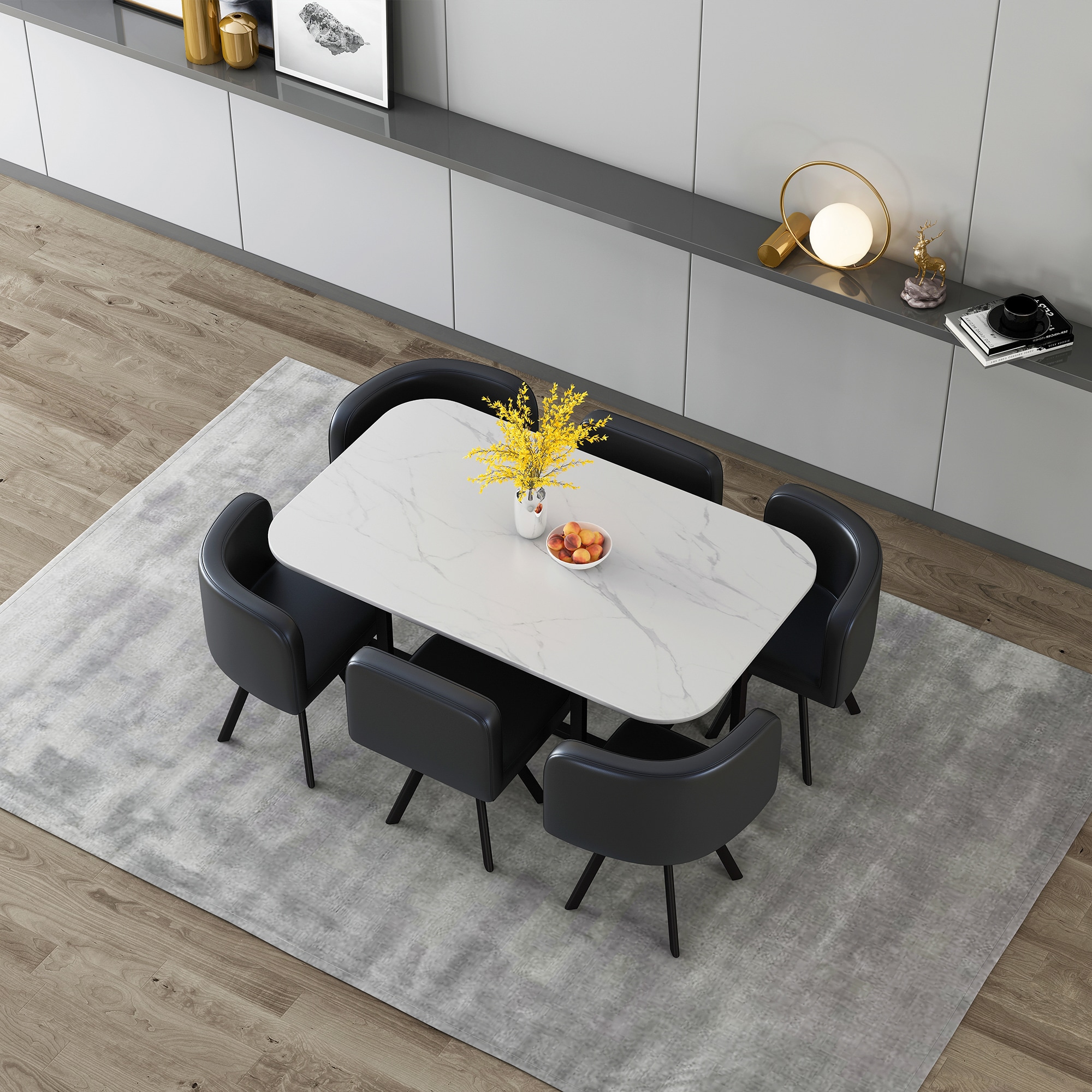 SINOFURN SYA010106GY Dining-Sets - View #2