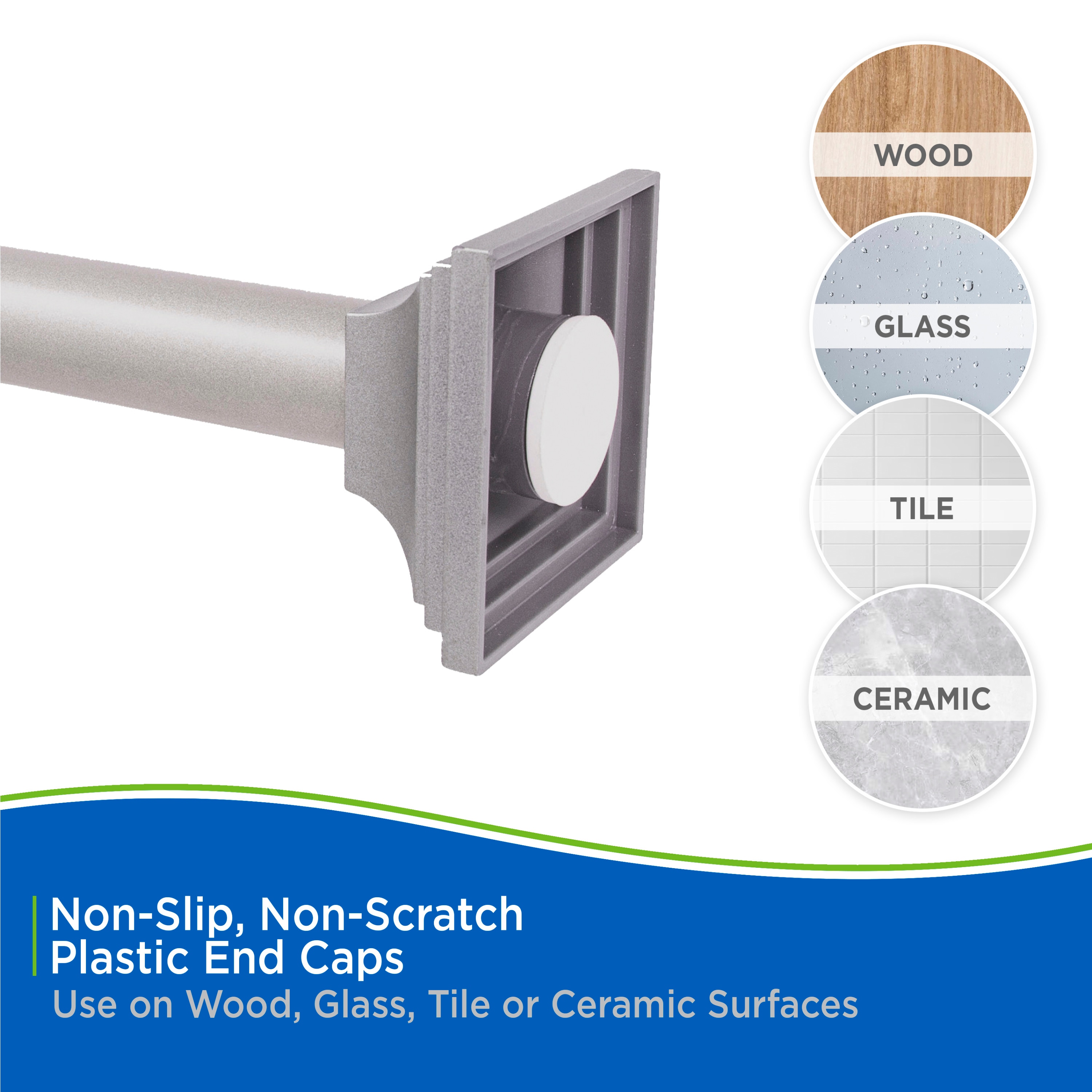 Kenney KN913C/20HUS Shower-Rods - View #7