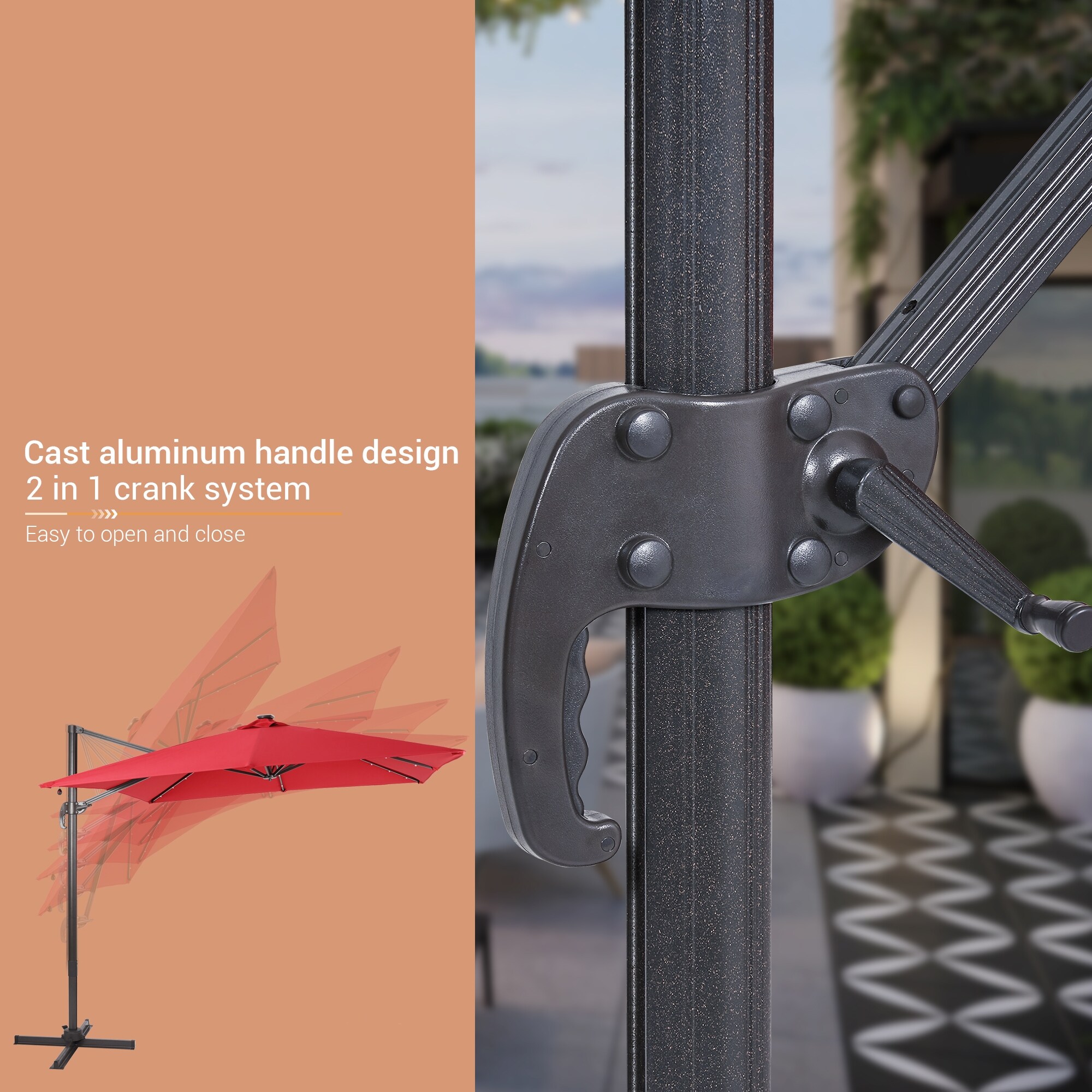 ACEGOSES LW-99RD-LED Umbrellas-2 - View #4
