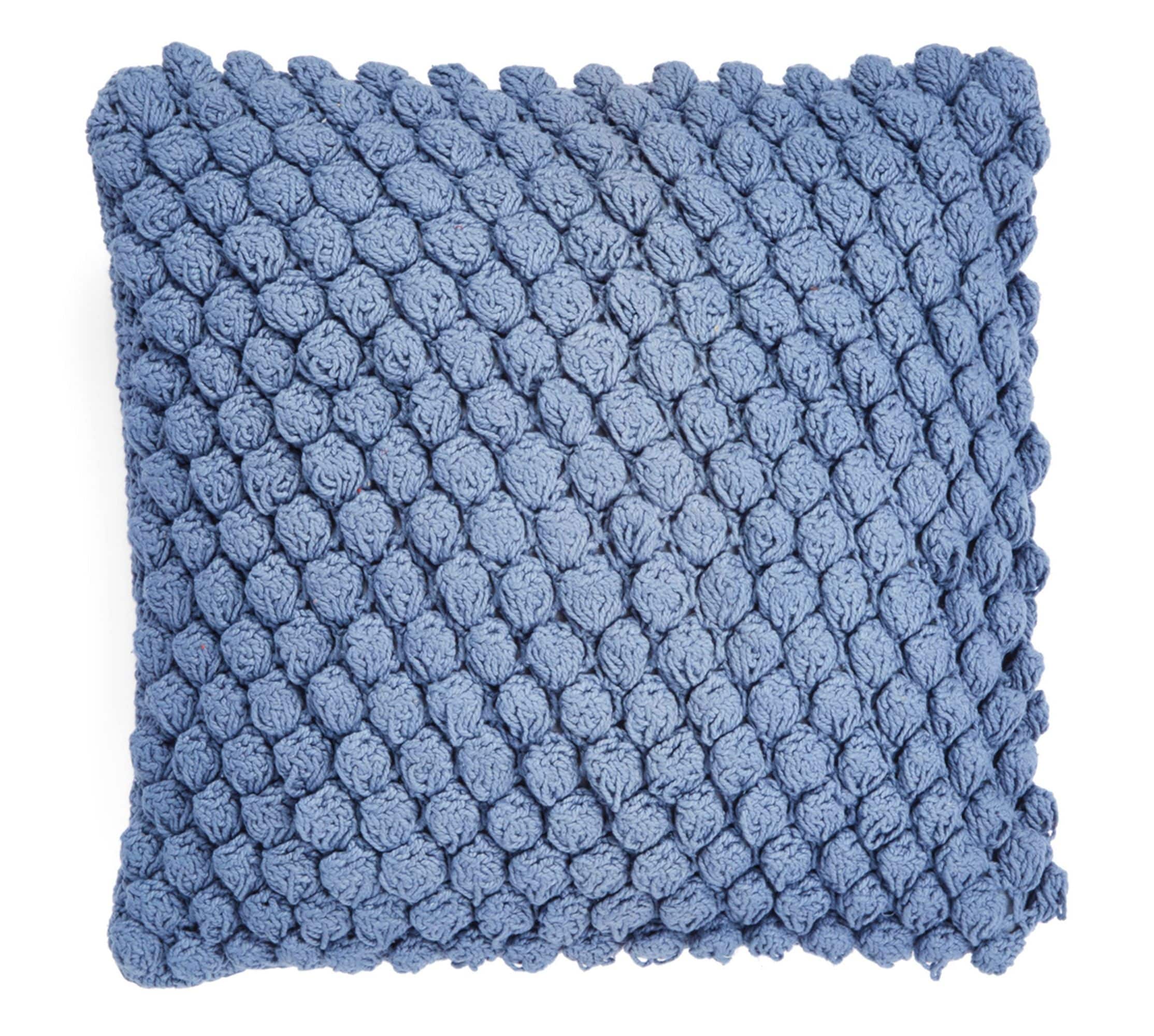AANNY Designs PFBO002 Orbit 18-in x 18-in Blue Square Indoor Decorative Pillow