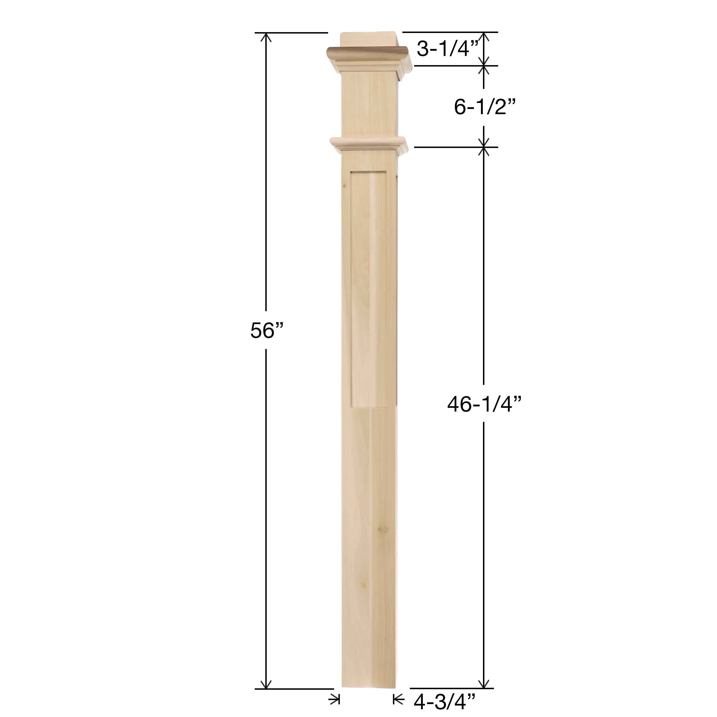 RELIABILT WG993TFPPOP Interior-Stairpart-Newel-Posts - View #3