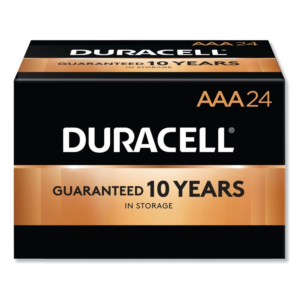 Duracell DURMN2400B24000 CopperTop Alkaline AAA Batteries (24-Pack)