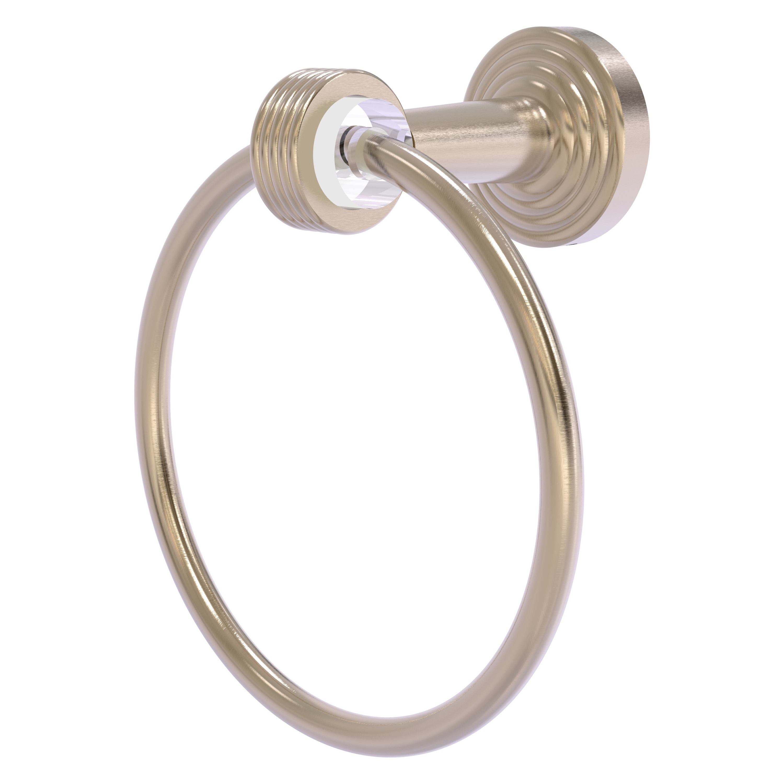 Allied Brass PB-16G-PEW Pacific Beach Antique Pewter Wall mount Single Towel Ring