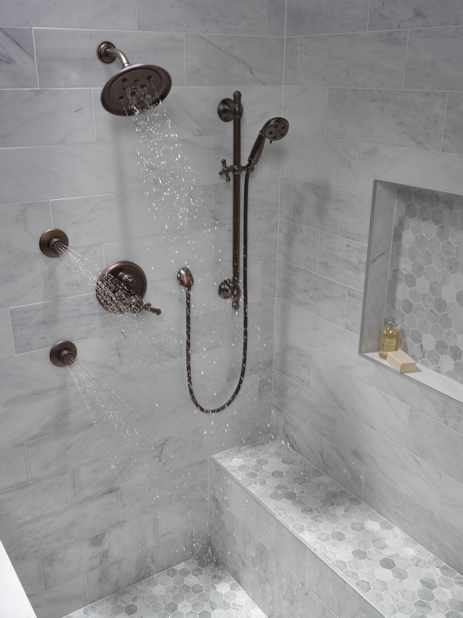 Delta 50560-RB Bath-Shower-Facc - View #6