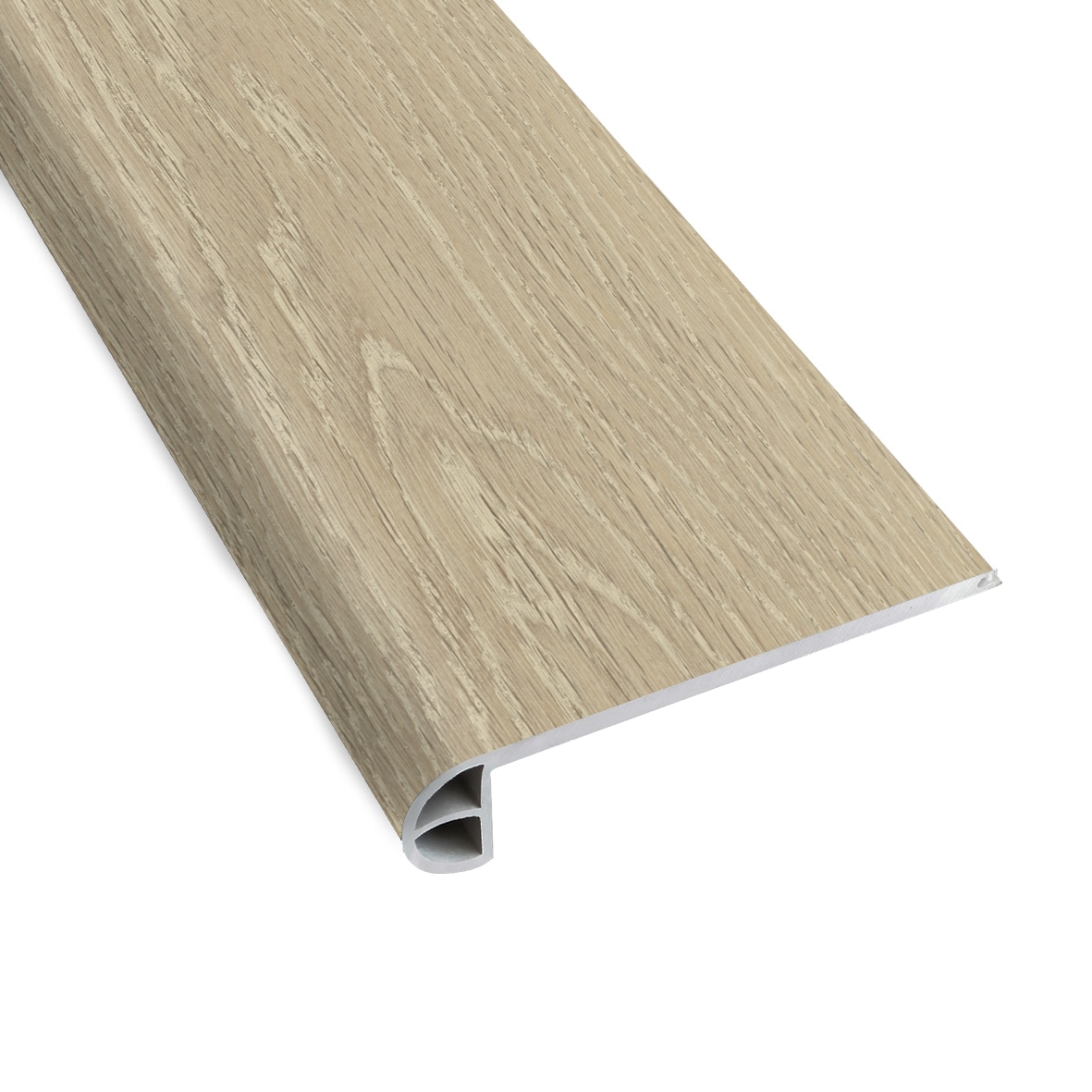 Element Flooring HZSPC7NS Armor 4.3-in x 94-in x 0.98-in Almond Prefinished Vinyl Flush Stair Nosing