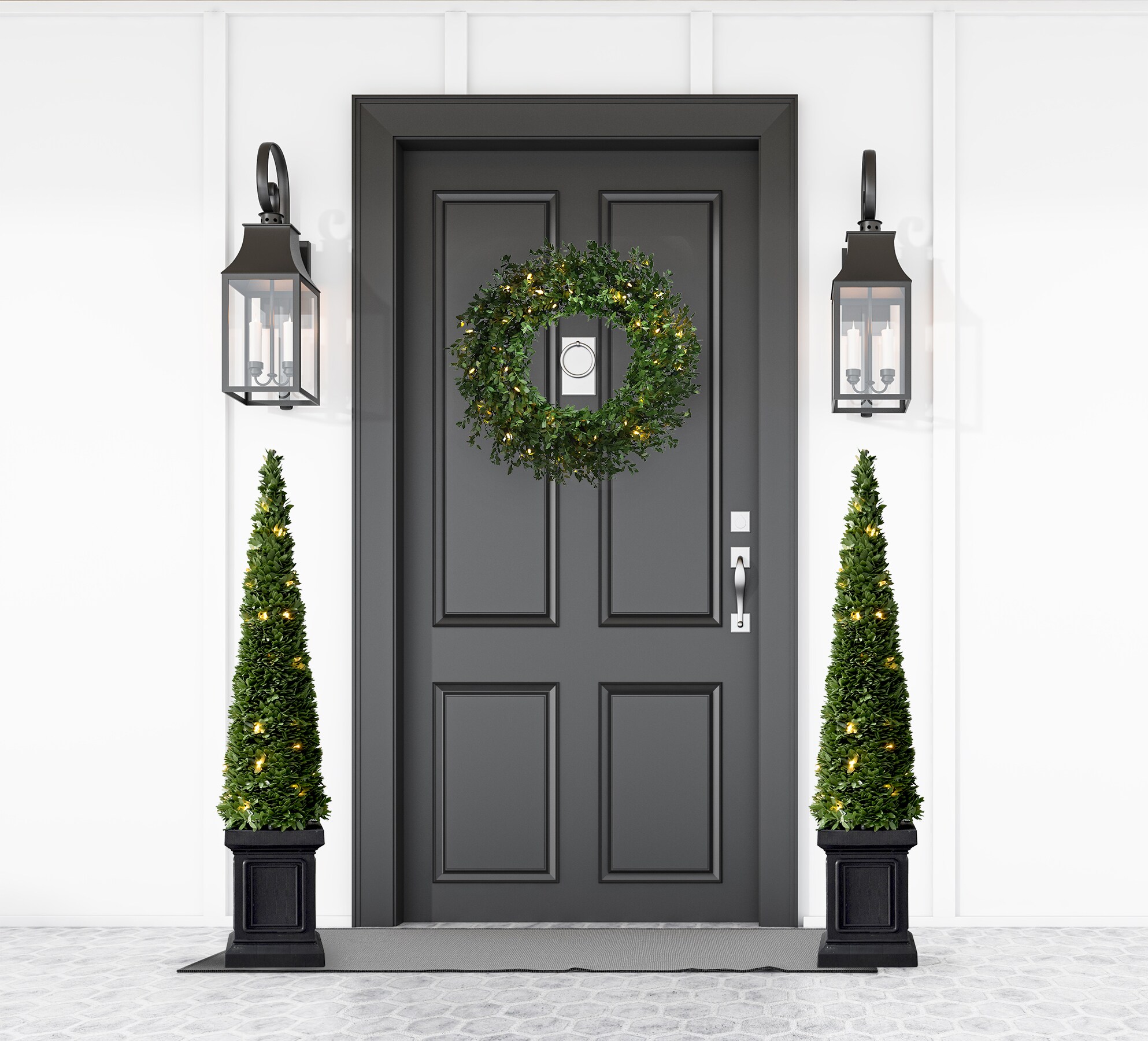 Fraser Hill Farm FFBX040P-5GR/SET2 Artificial-Christmas-Trees - View #3