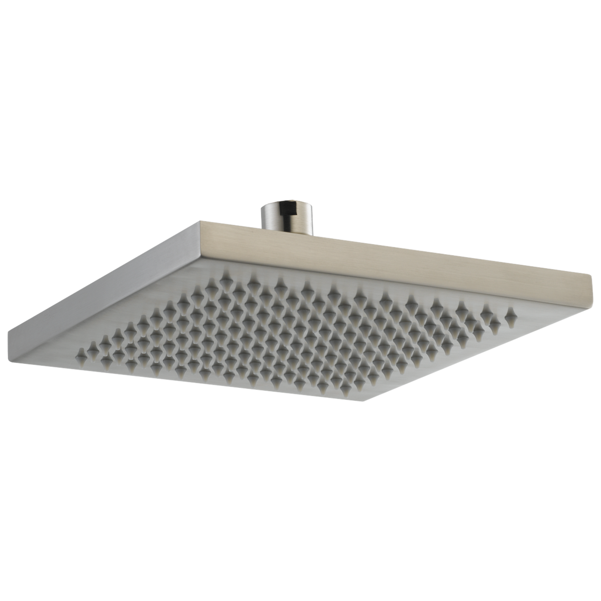 Delta RP53496SS Universal Showering Components 1.0 -Spray Stainless 8.0-in Square Fixed Rain Shower Head 2.5 GPM