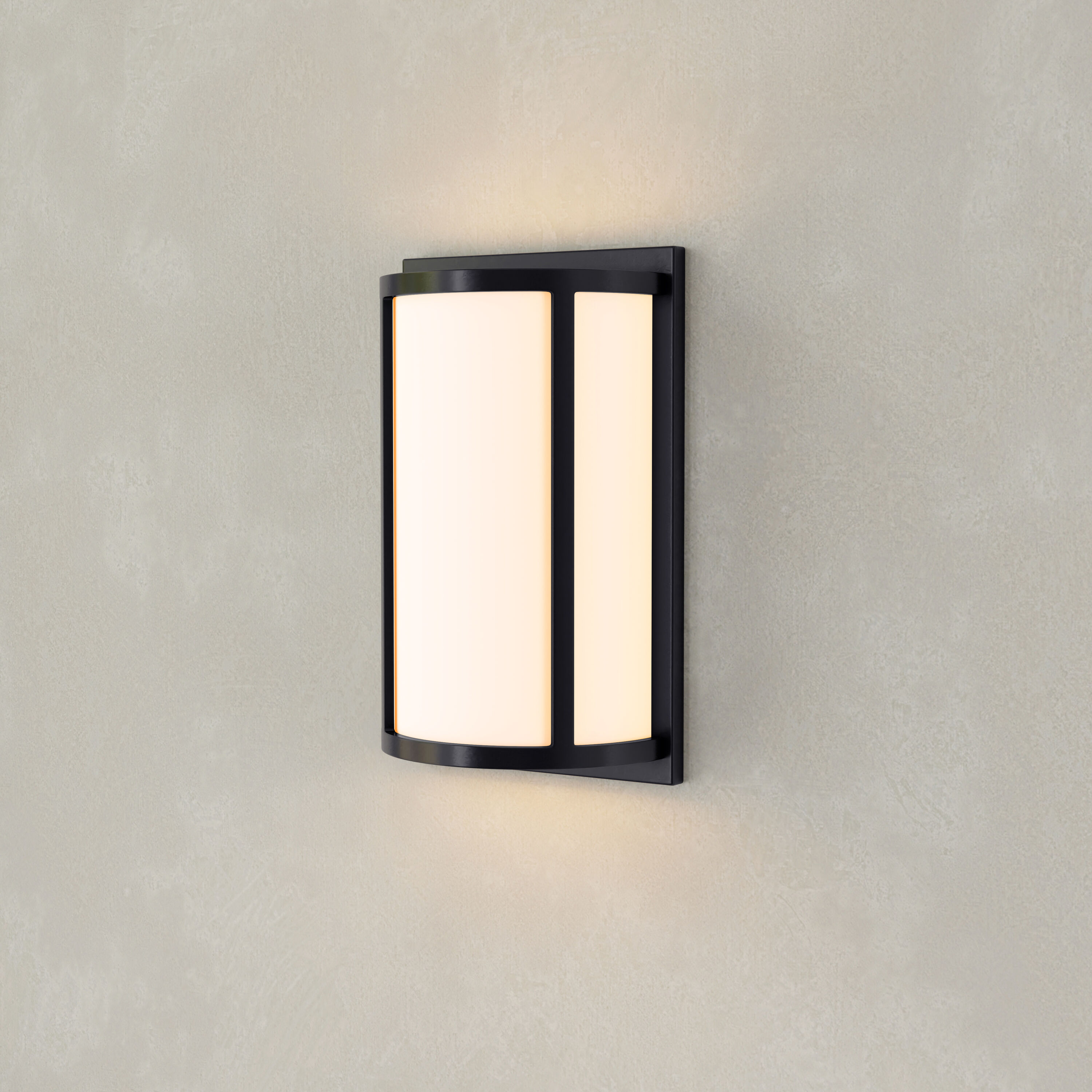 Progress Lighting P710111-31M Parkhurst 7.5-in W 2 -Light Matte Black Transitional Wall Sconce
