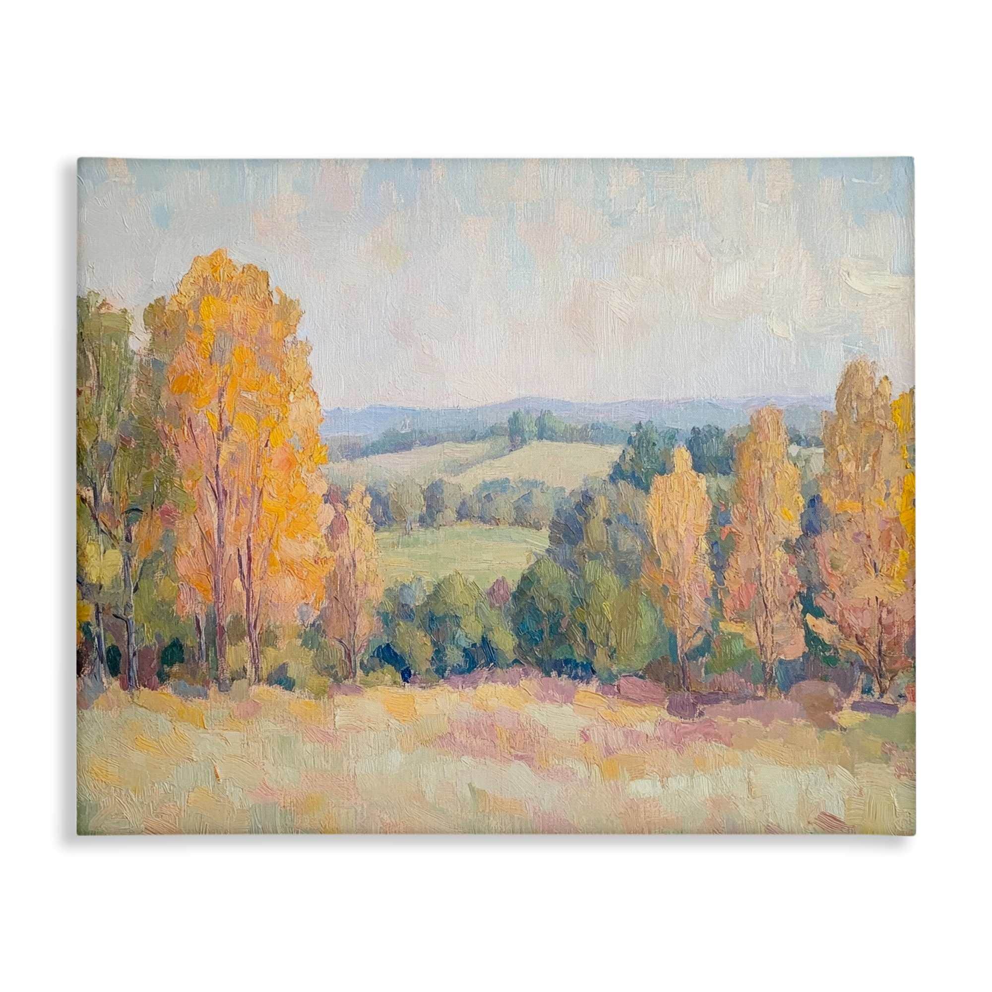 Stupell Industries BT-823-CN-24X30 Countryside in Autumn Canvas Wall Art By Petal Prints Design 30 x 24