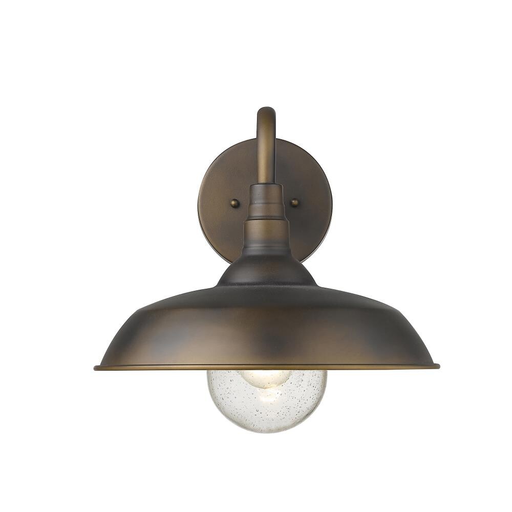 Bronze Dimmable Direct Wired Electric Sconce