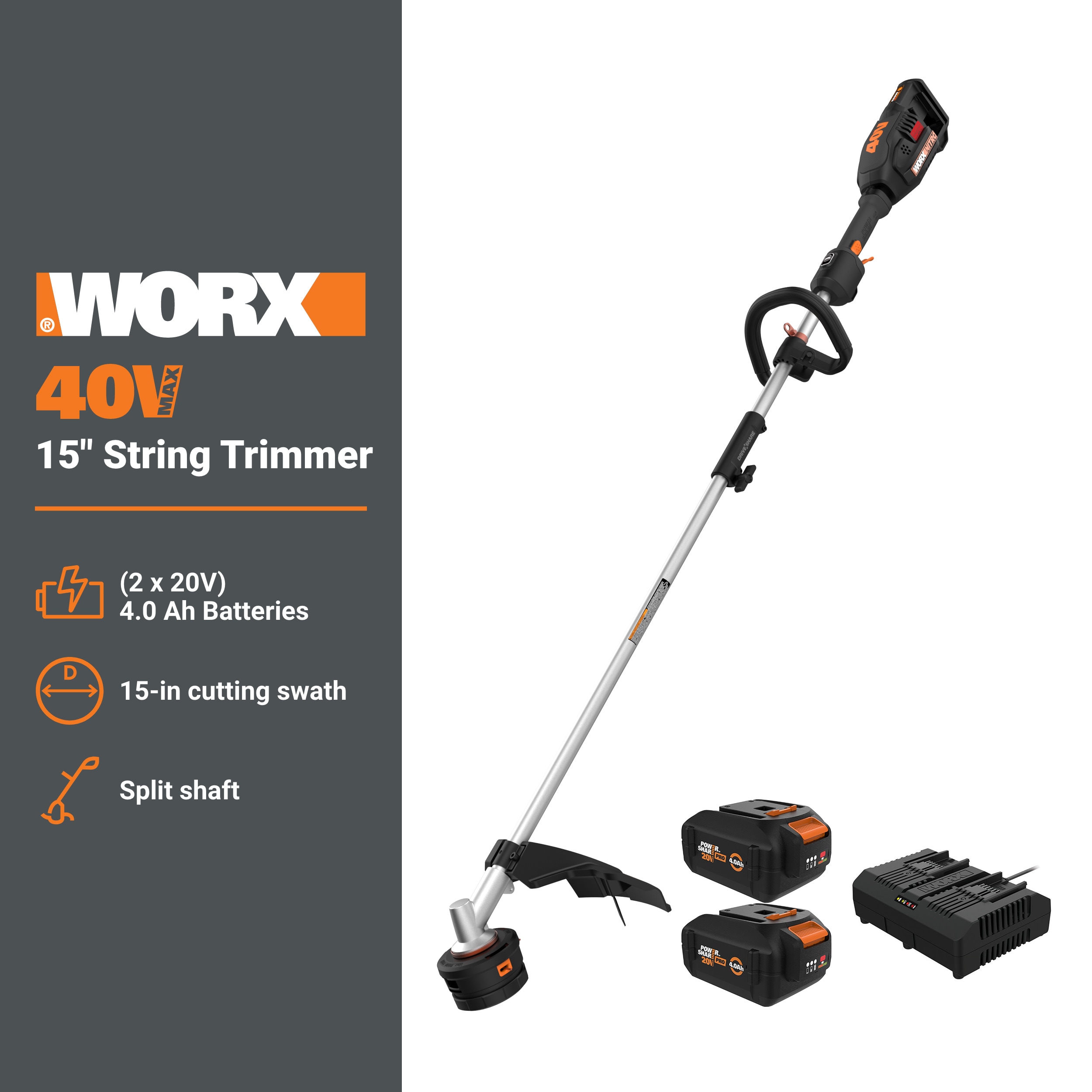 WORX WG186 Cordless-String-Trimmers - View #2