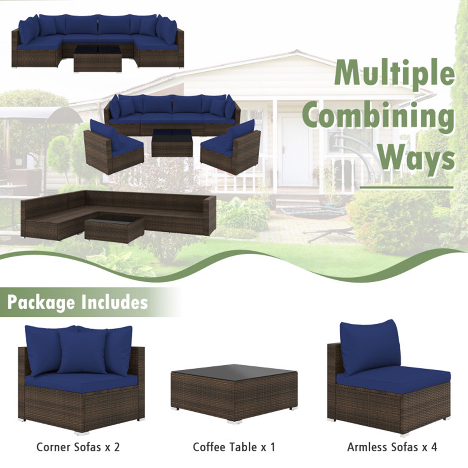 Mondawe MO-TR008TE Patio-Sofas-Daybeds - View #5