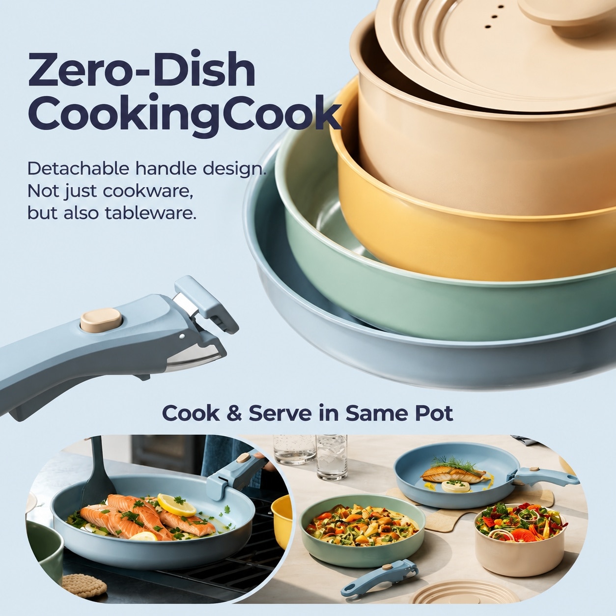 DHMHD LDH0818X407 Cooking-Pans-Skillets - View #6