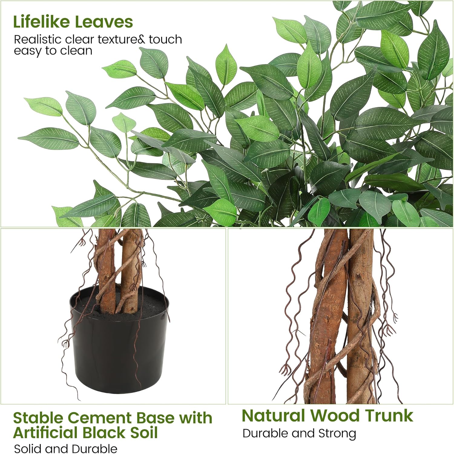 WhizMax LHFLS-PHO-10BPTADB Artificial-Plants-Trees - View #4