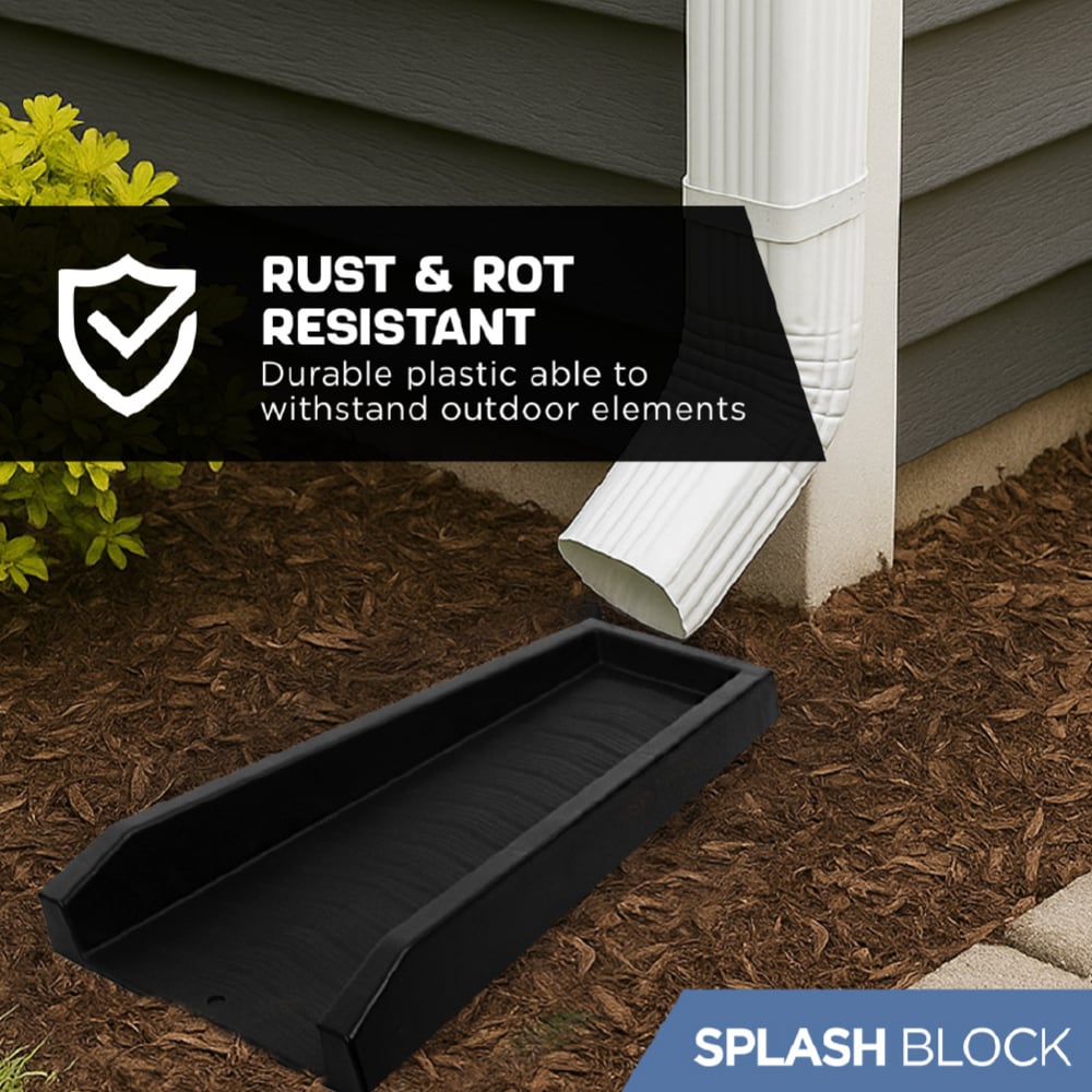 Spectra SBLOCKRTBK Downspout-Components - View #4