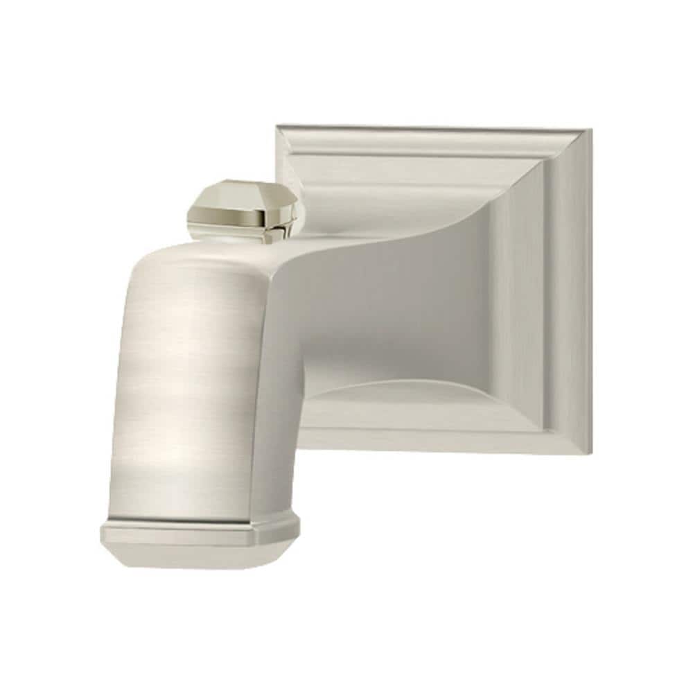 Symmons 422TSD-STN Satin Nickel Bathtub Spout With Diverter