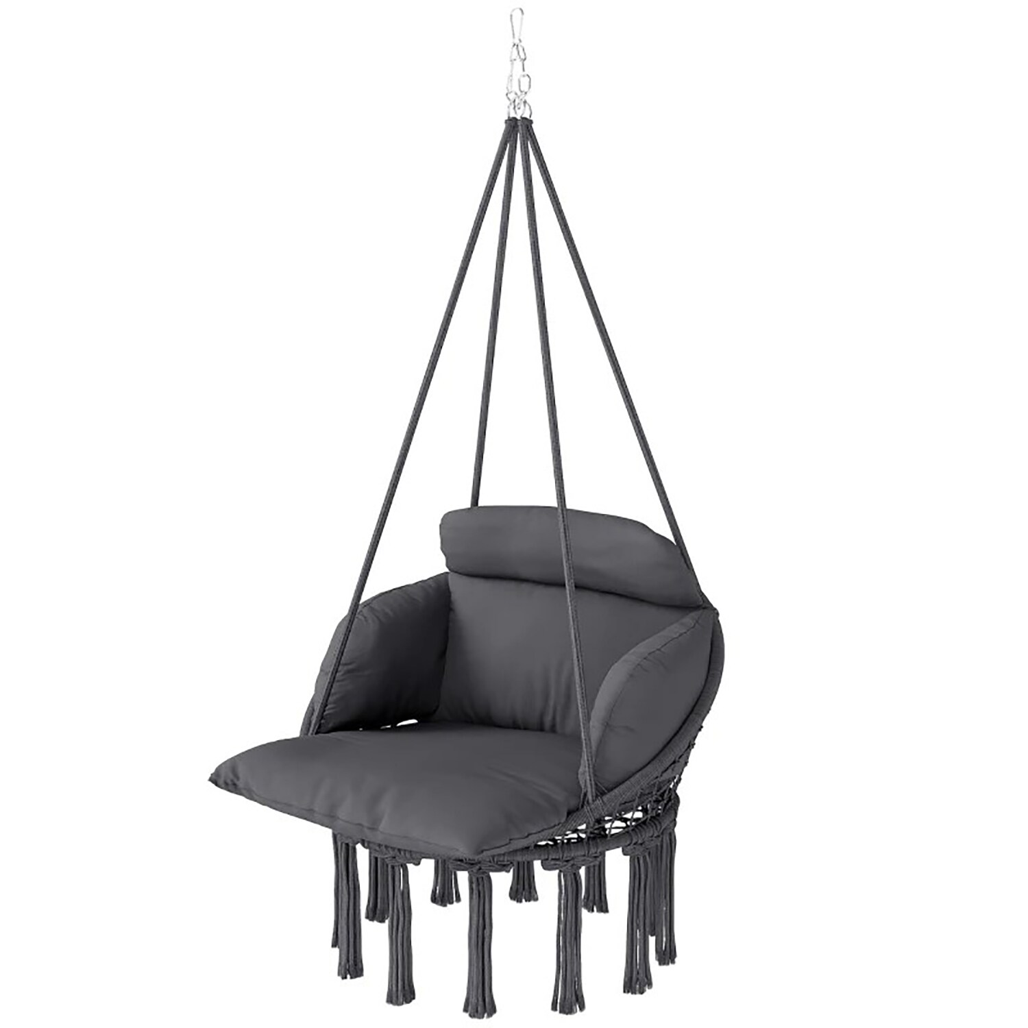 GZMR GM-W2201 Outdoor Hammock Swing Chair 1 -person Gray Outdoor Swing