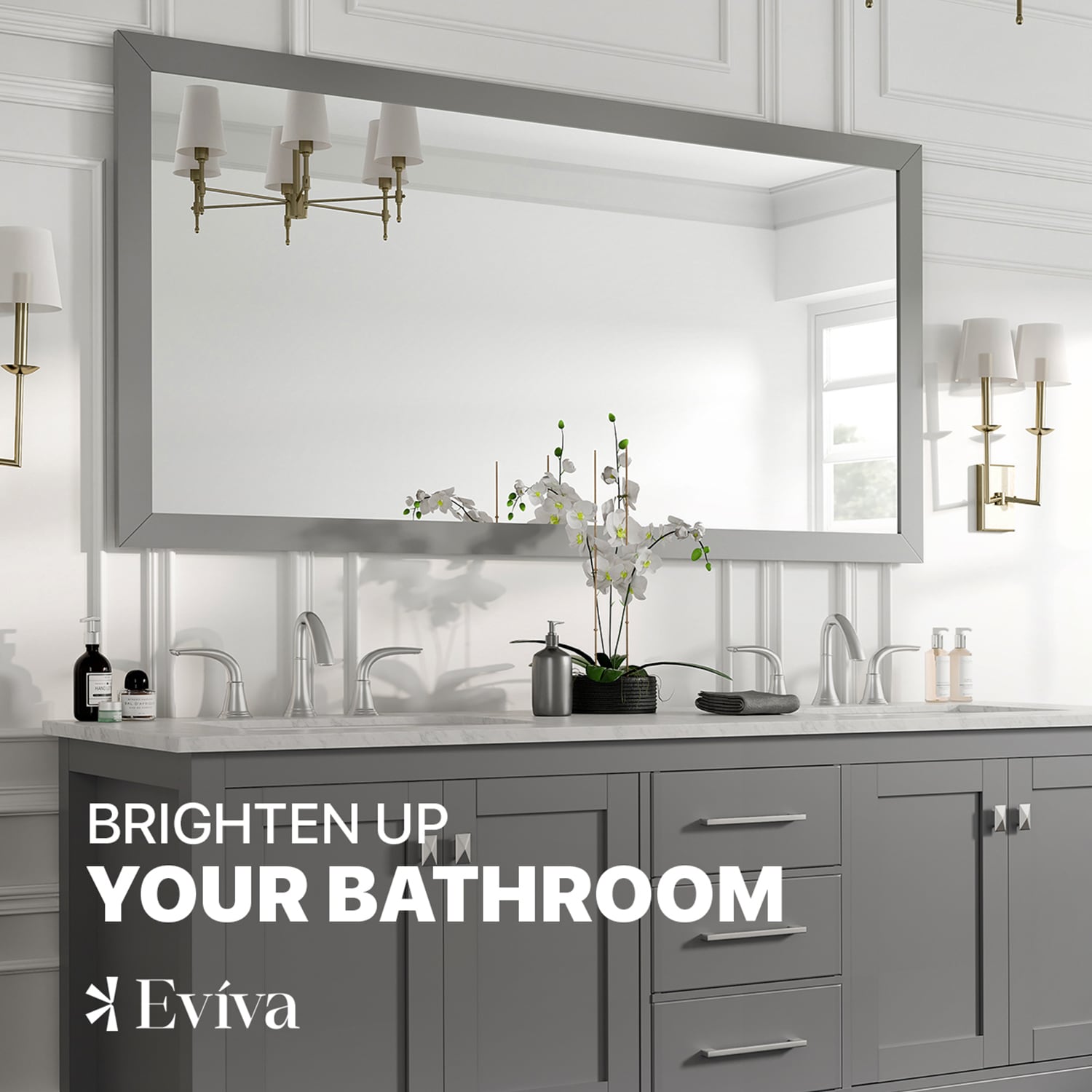 Eviva EVMR514-60X30-GR Decor-Mirrors - View #3