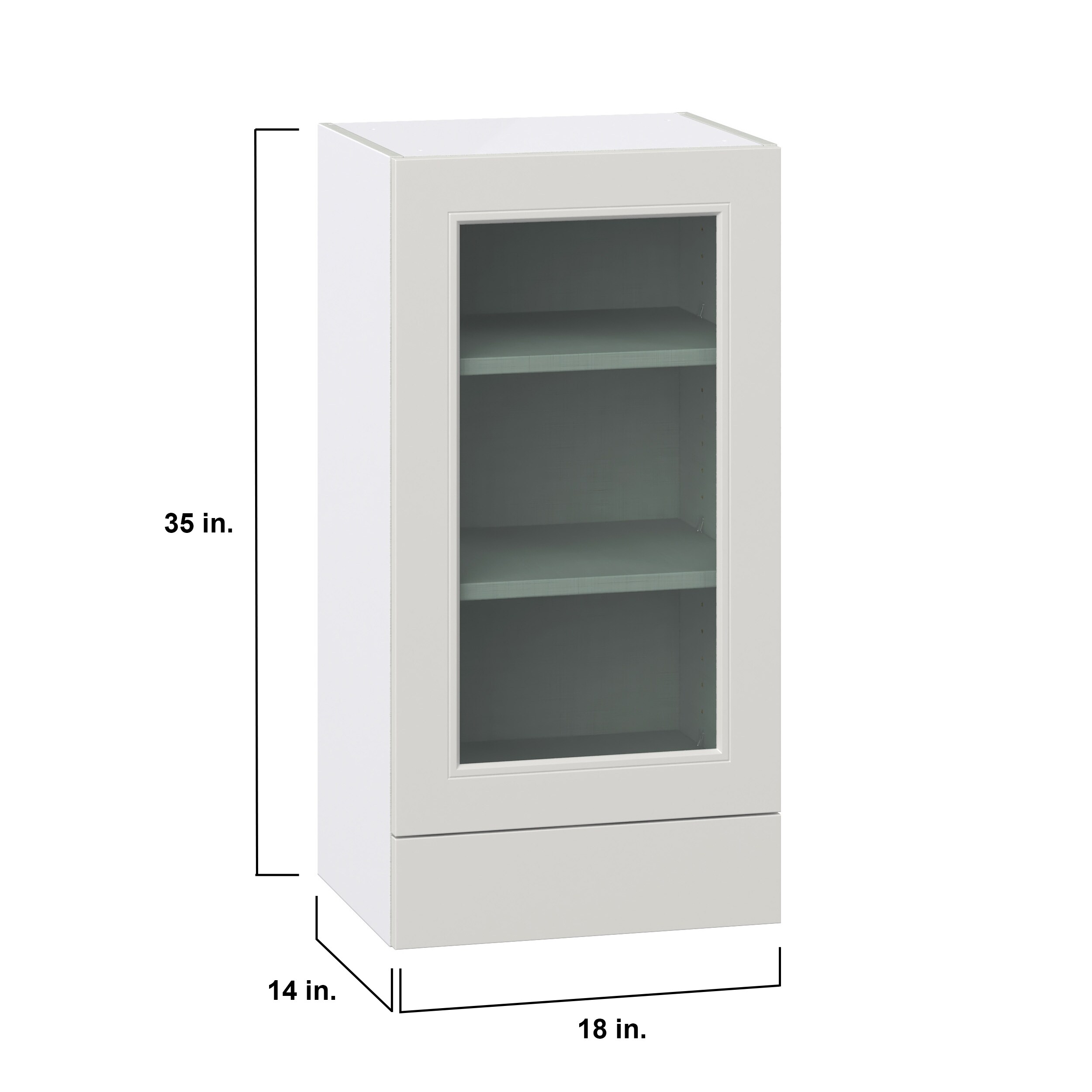 Hugo&Borg DSWG1835A(L/R)-BE Cabinets-Kitchen - View #4