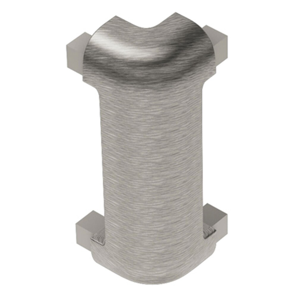 Schluter Systems E90RC80ATGB39 Rondec-CT 0.313-in W x 1.898-in L Brushed nickel anodized aluminum Aluminum Outside corner Tile Edge Trim