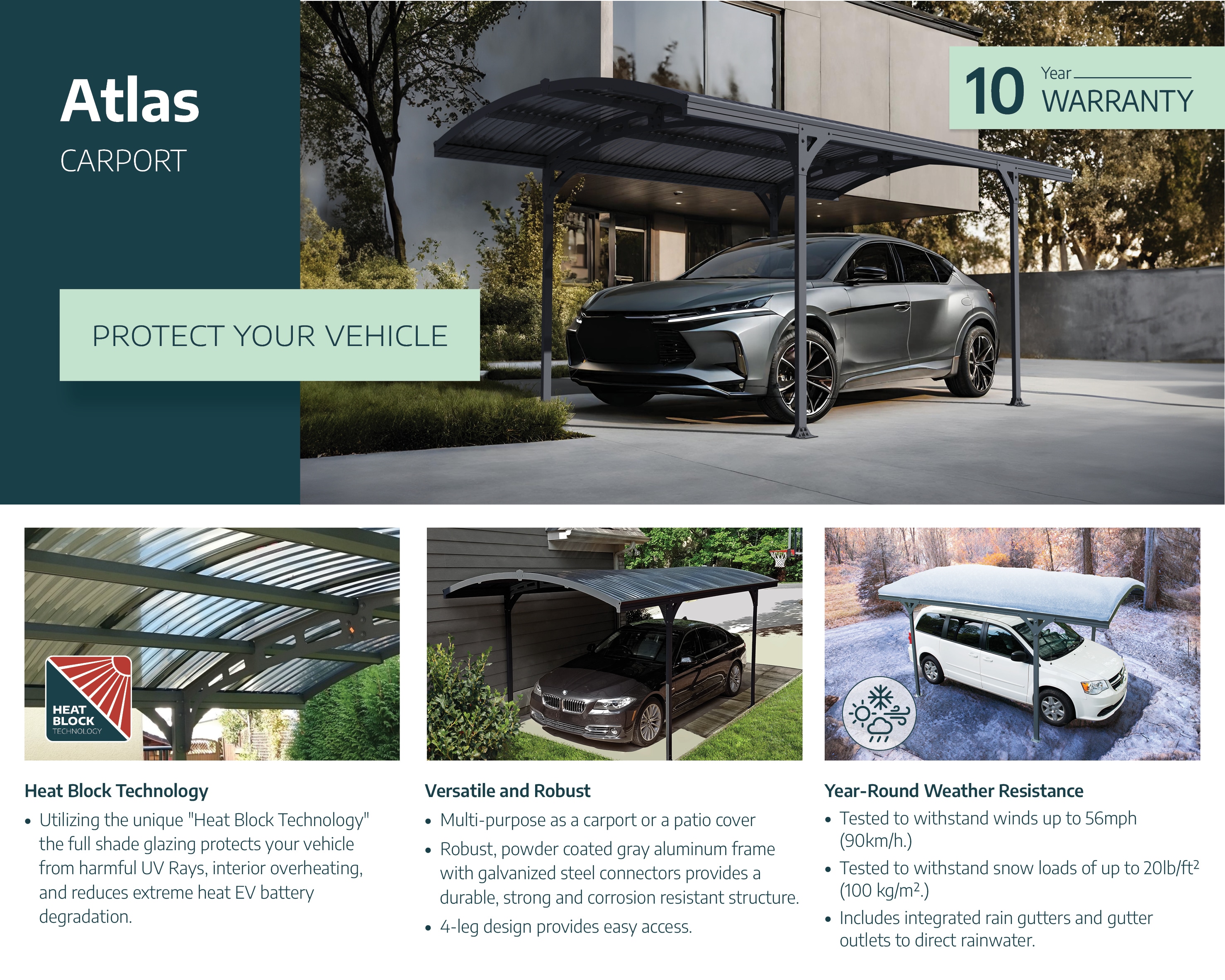 Canopia by Palram 701945 Carport-Covers - View #9