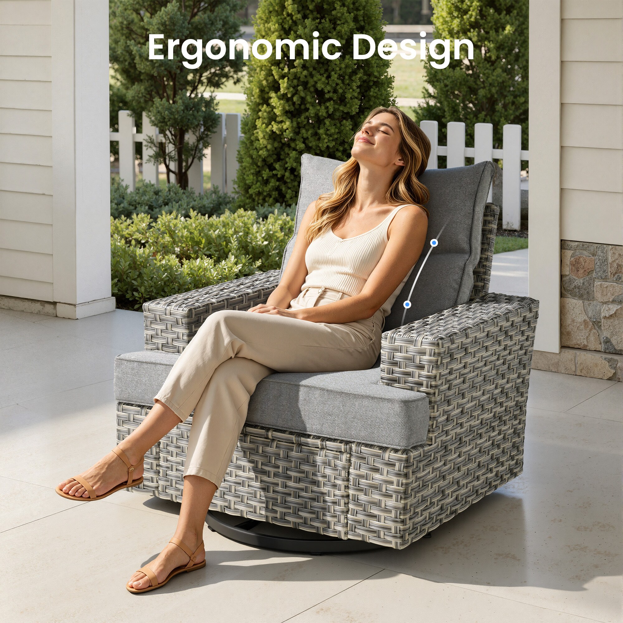 Caodoc L5-CFP03-YZTBS210-1 Patio-Sofas-Daybeds - View #2