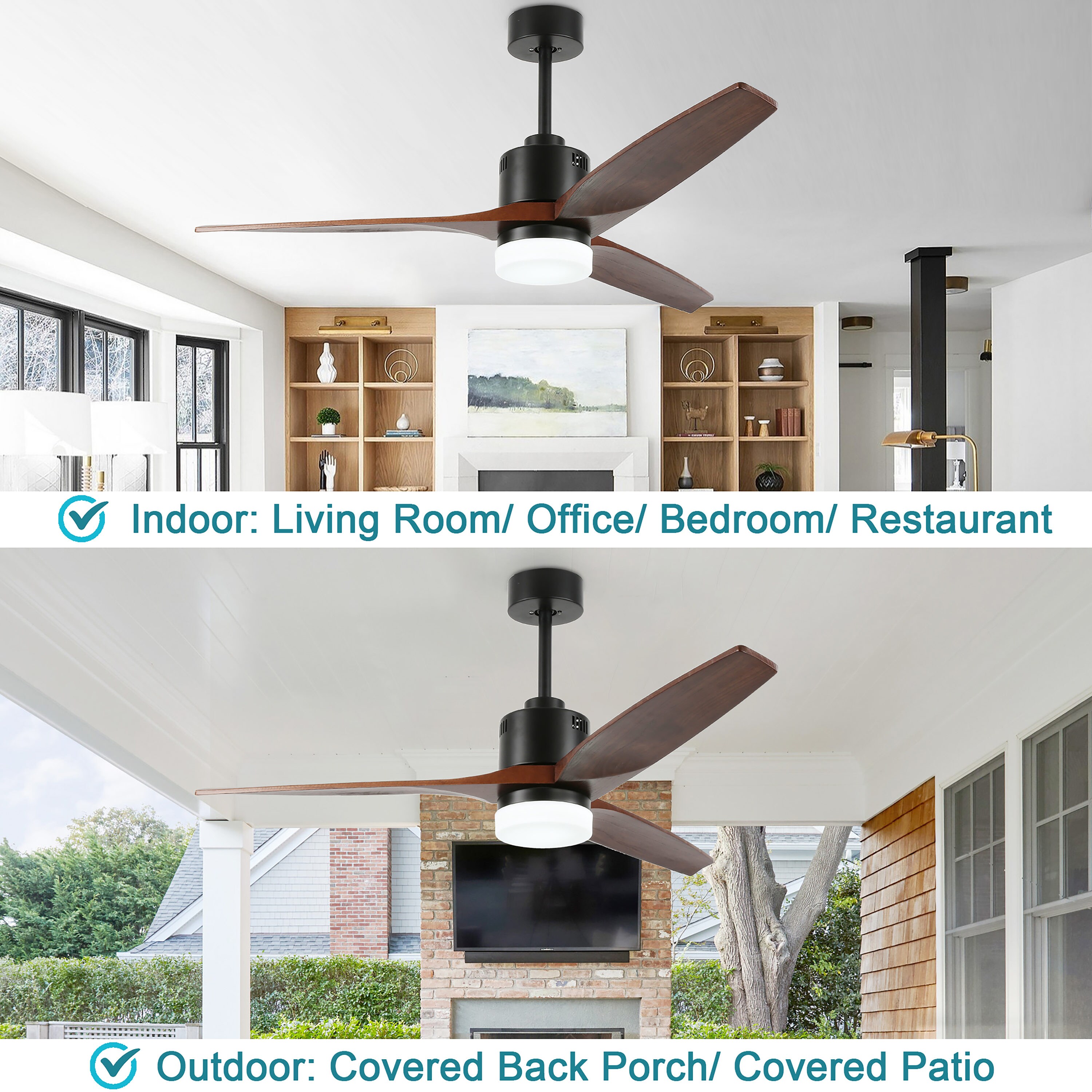Cusp Barn DC5208 Ceiling-Fans - View #4