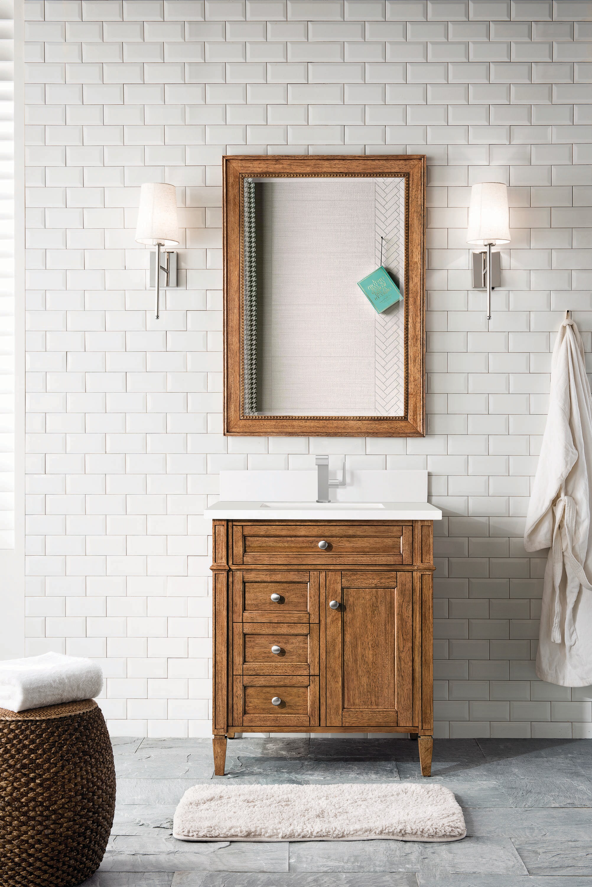 James Martin Vanities 650-V30-SBR-1WZ Bath-Vanity-Combo - View #2