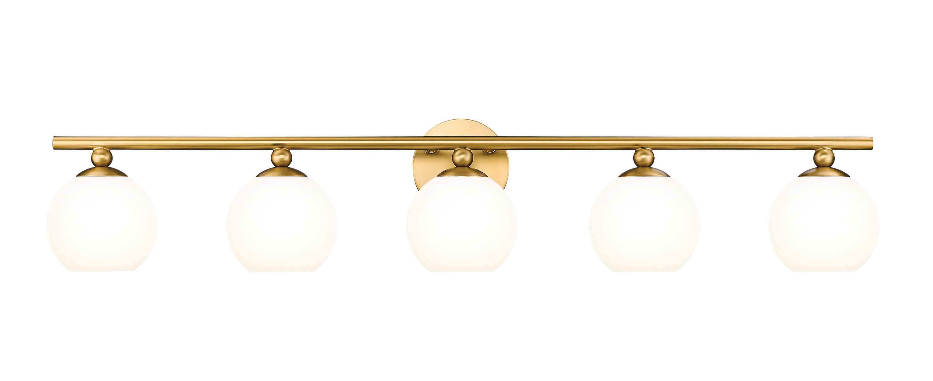 Z-Lite 1100-5V-MGLD Neoma 38.25-in 5 -Light Gold Modern/contemporary Vanity light