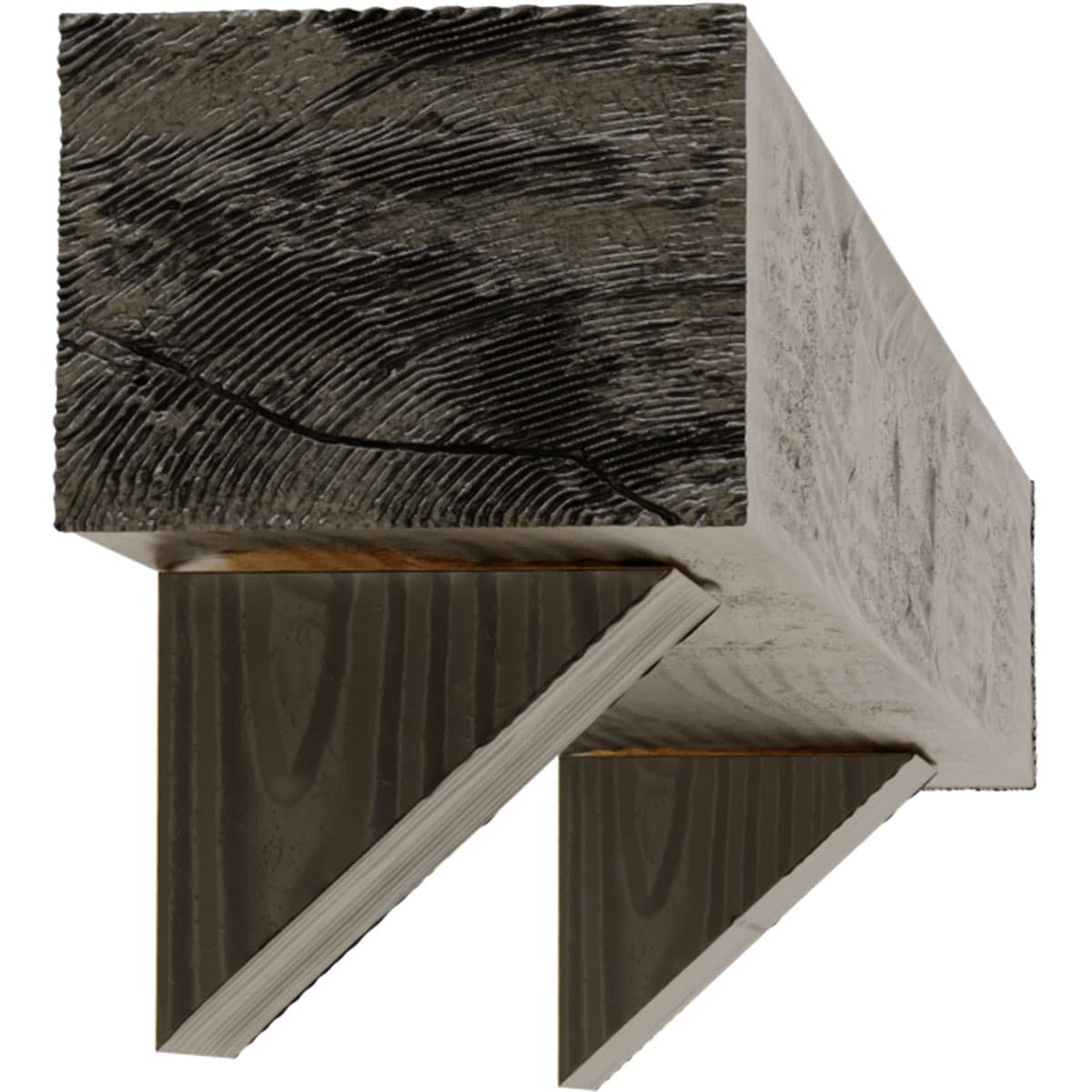 Ekena Millwork MANUSD06X10X48BKBD Mantel-Shelves - View #4