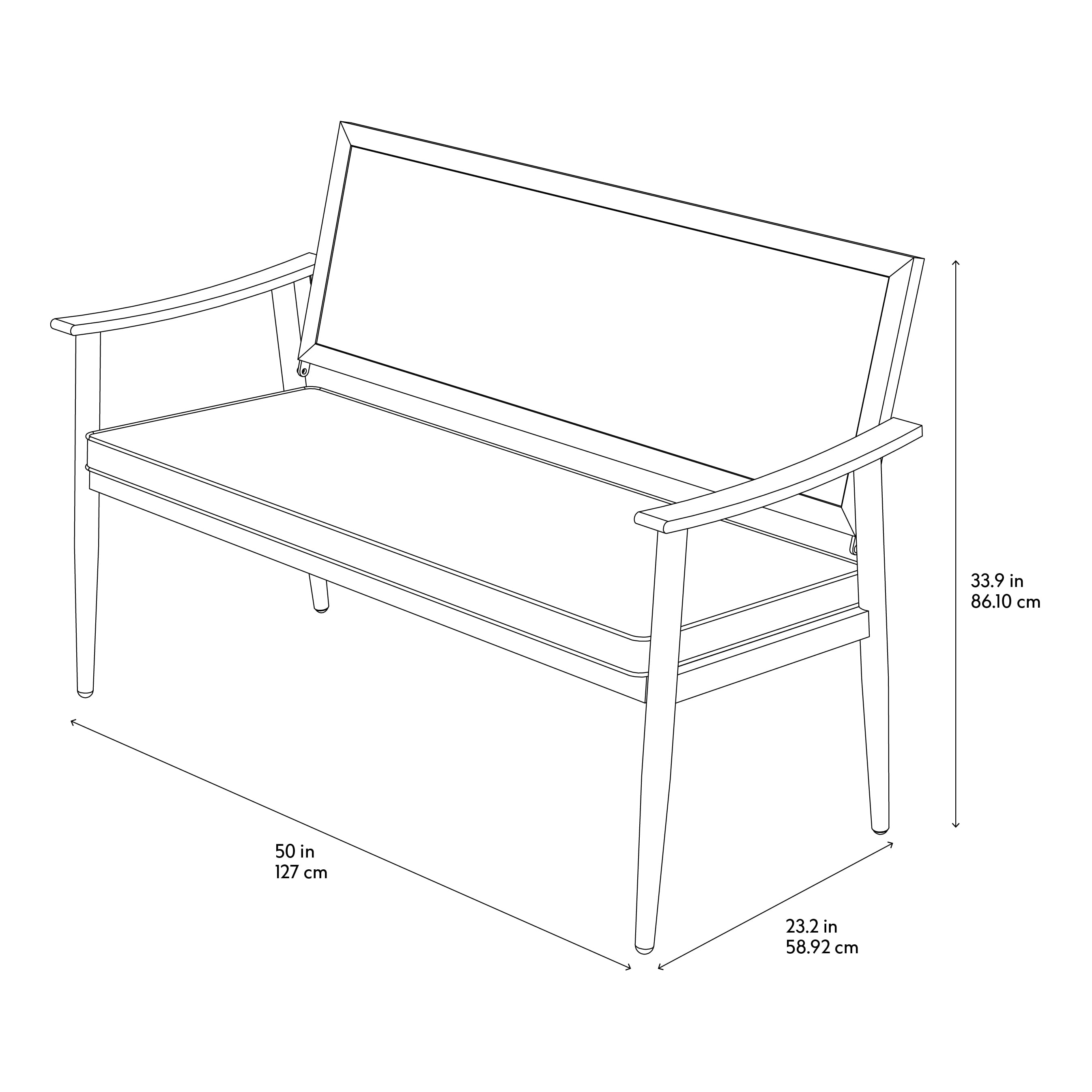 Style Selections 22044-R1 benches - View #13