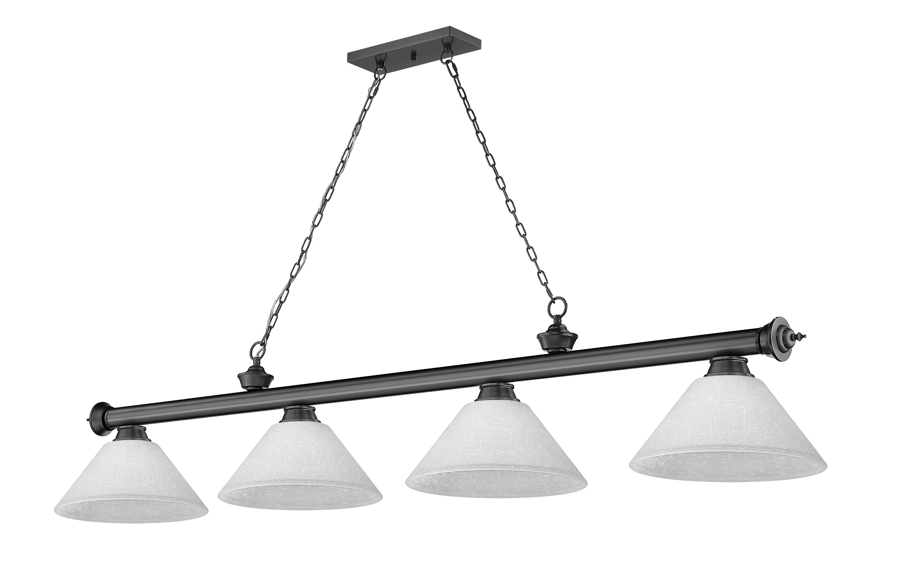 Z-Lite 2306-4BP-AWL14 Pool-Table-Lighting - View #5