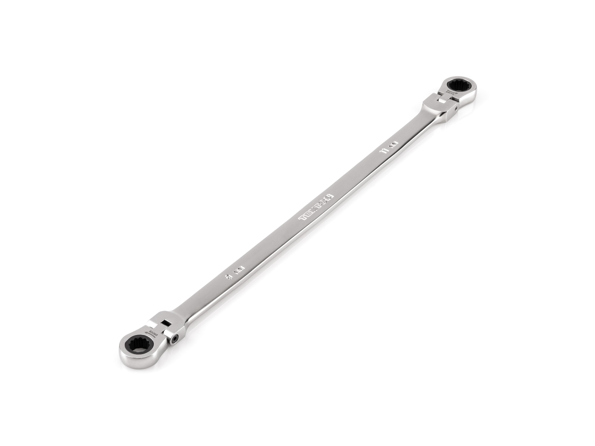 TEKTON 9Mm X 11Mm Metric Flexible Head Ratchet Wrench WRB36409 at Lowes.com