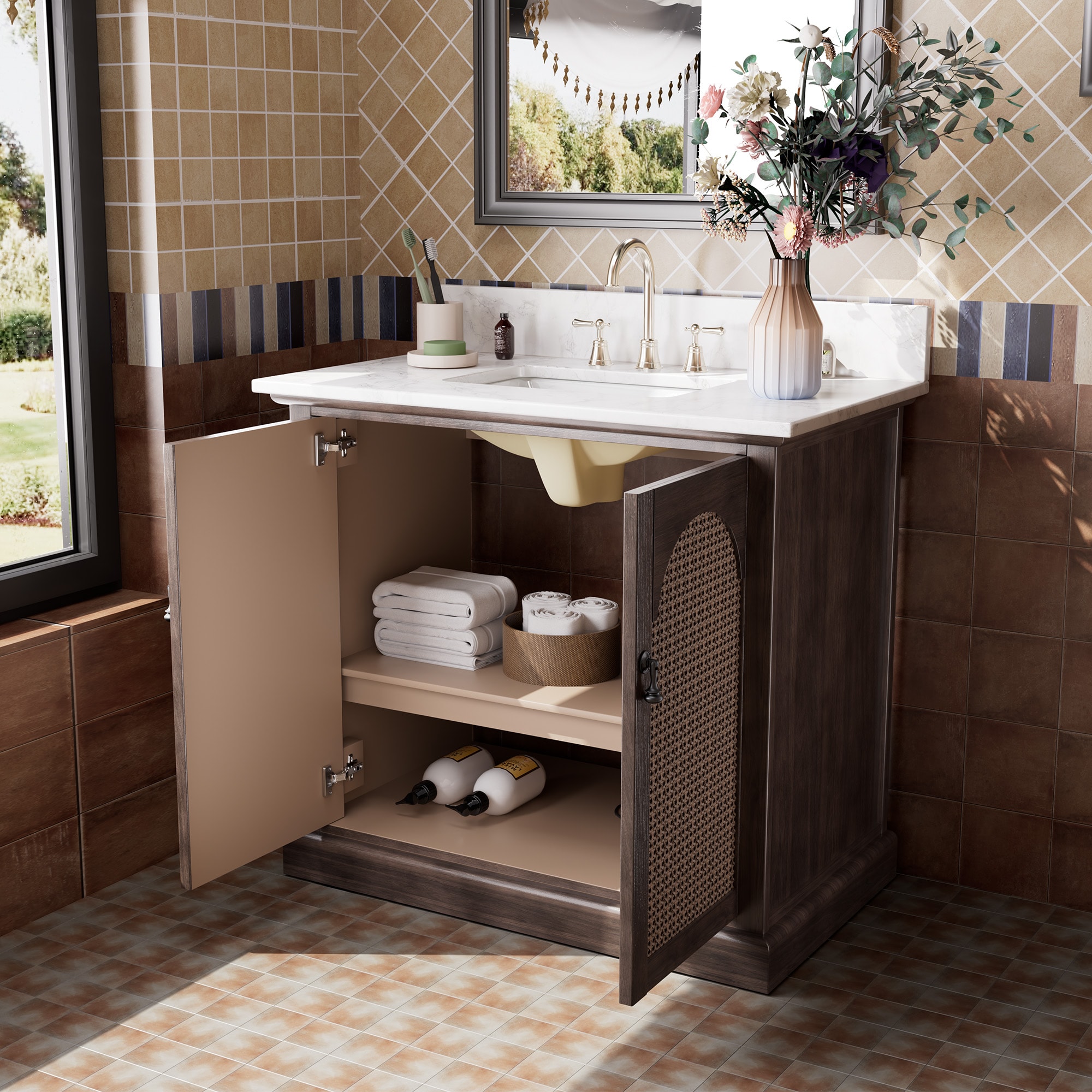 JEAREY JE-12FTTJWT-NA Bath-Vanity-Combo - View #7
