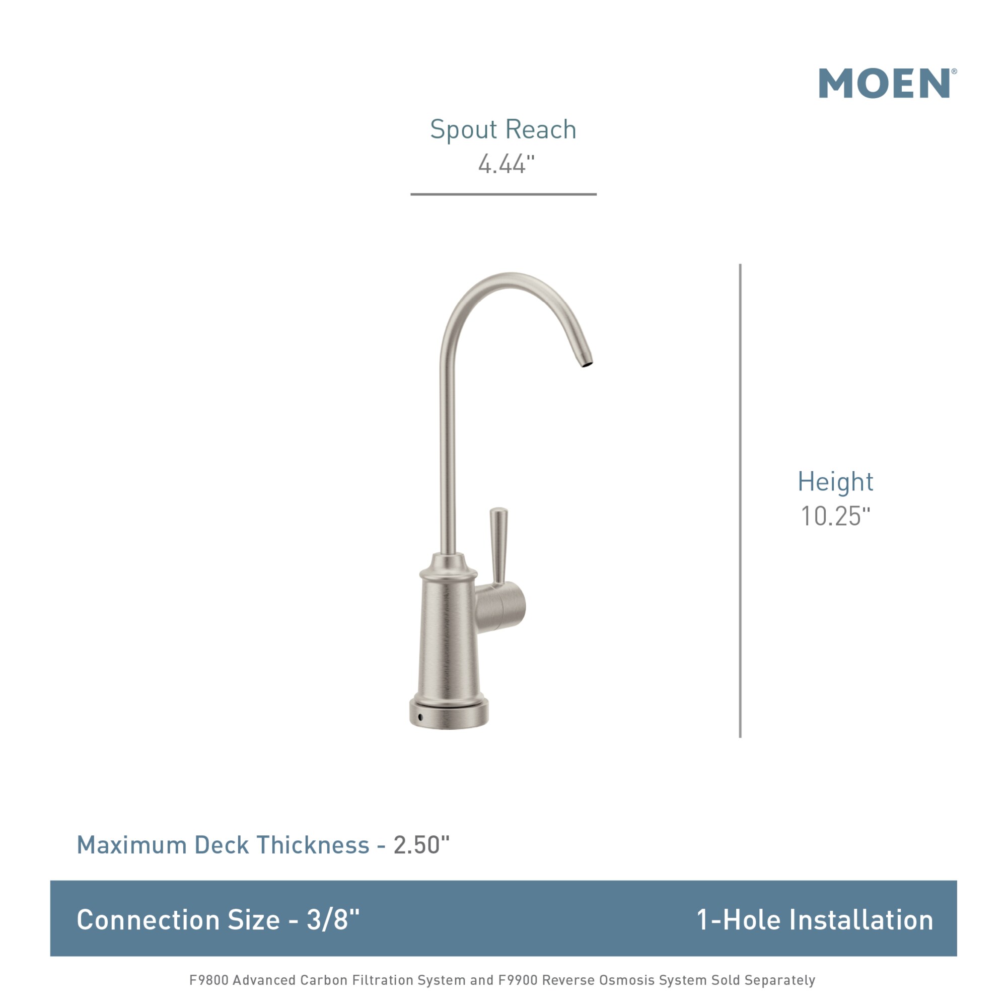 Moen F7600BL Kitchen-Faucets - View #3