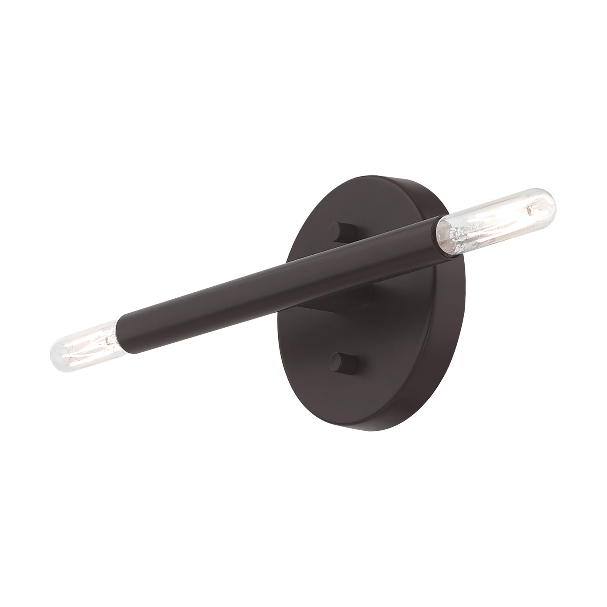Copenhagen Industrial Bronze 2-Light ADA Wall Sconce