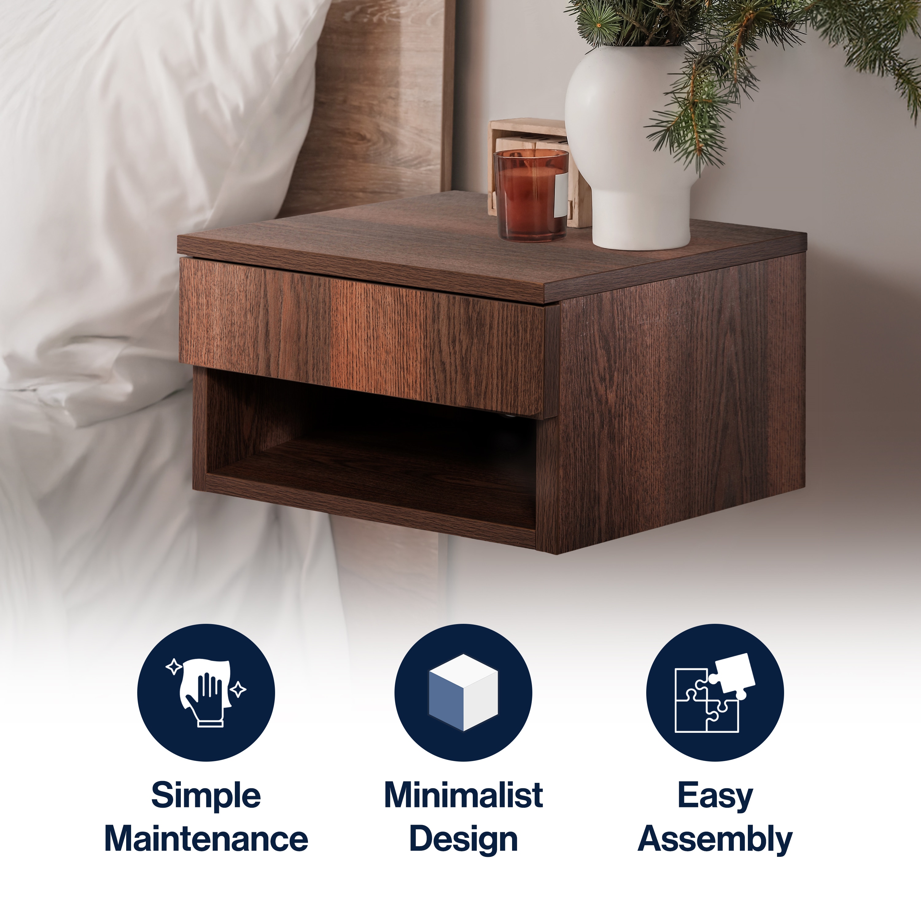 JONATHAN  Y NST2002A nightstands - View #3