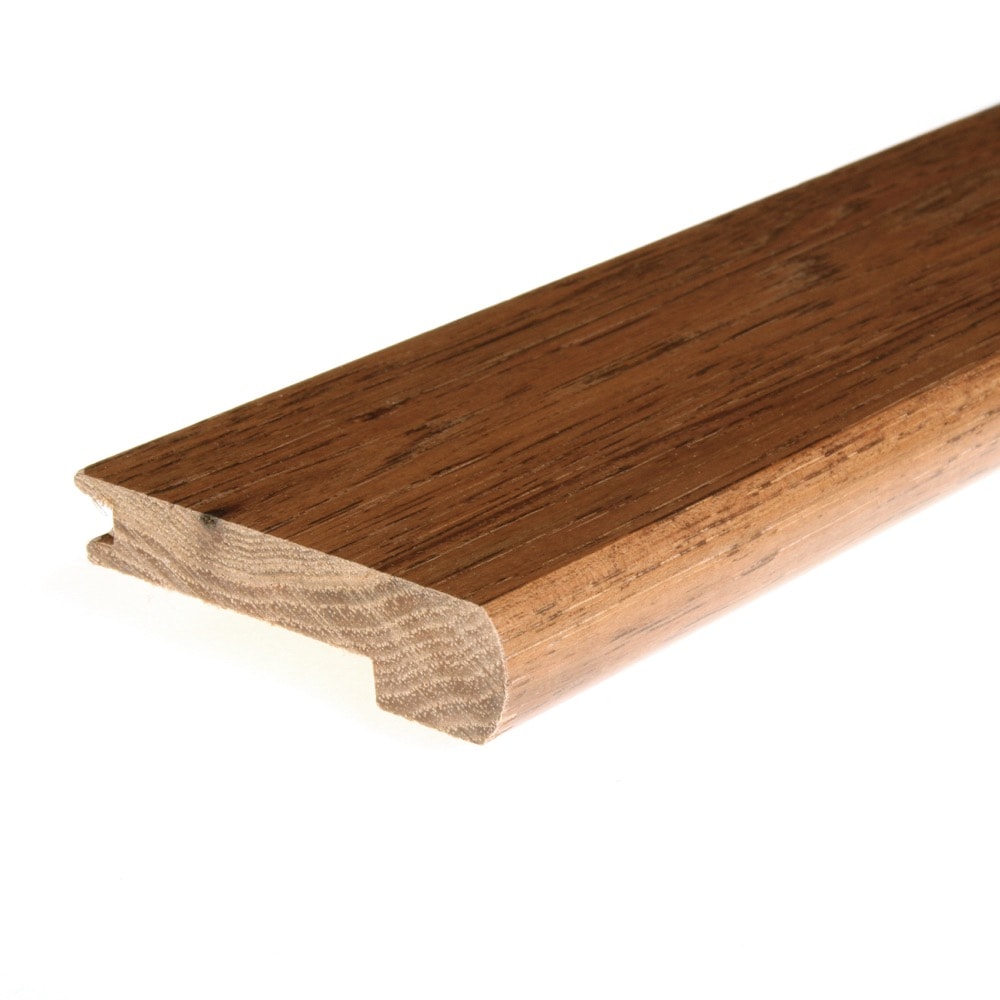 Flexco 778889 Solid Wood Stair Nose 2.75-in x 78-in x 0.5-in Falls River Prefinished Wood Hickory Flush Stair Nosing