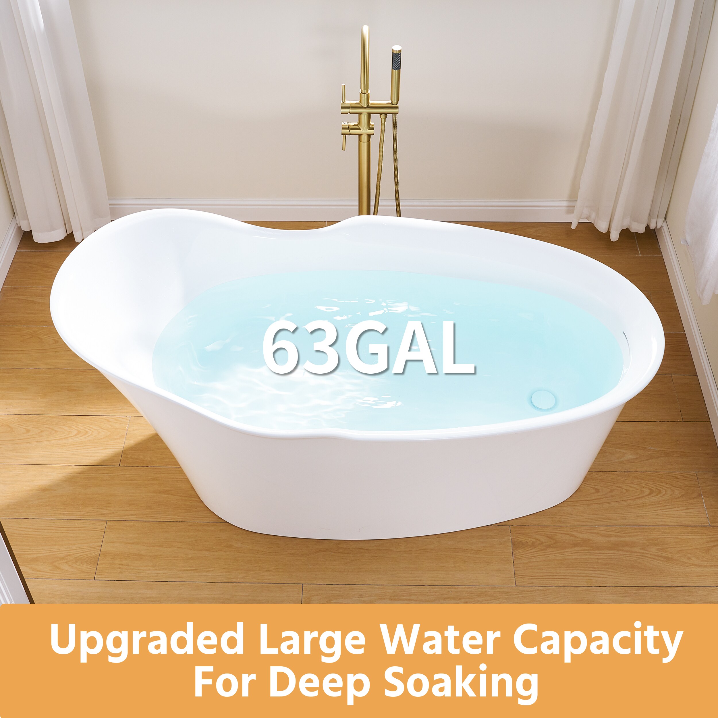 WELLFOR WAVE-Y585 bathtubs - View #7