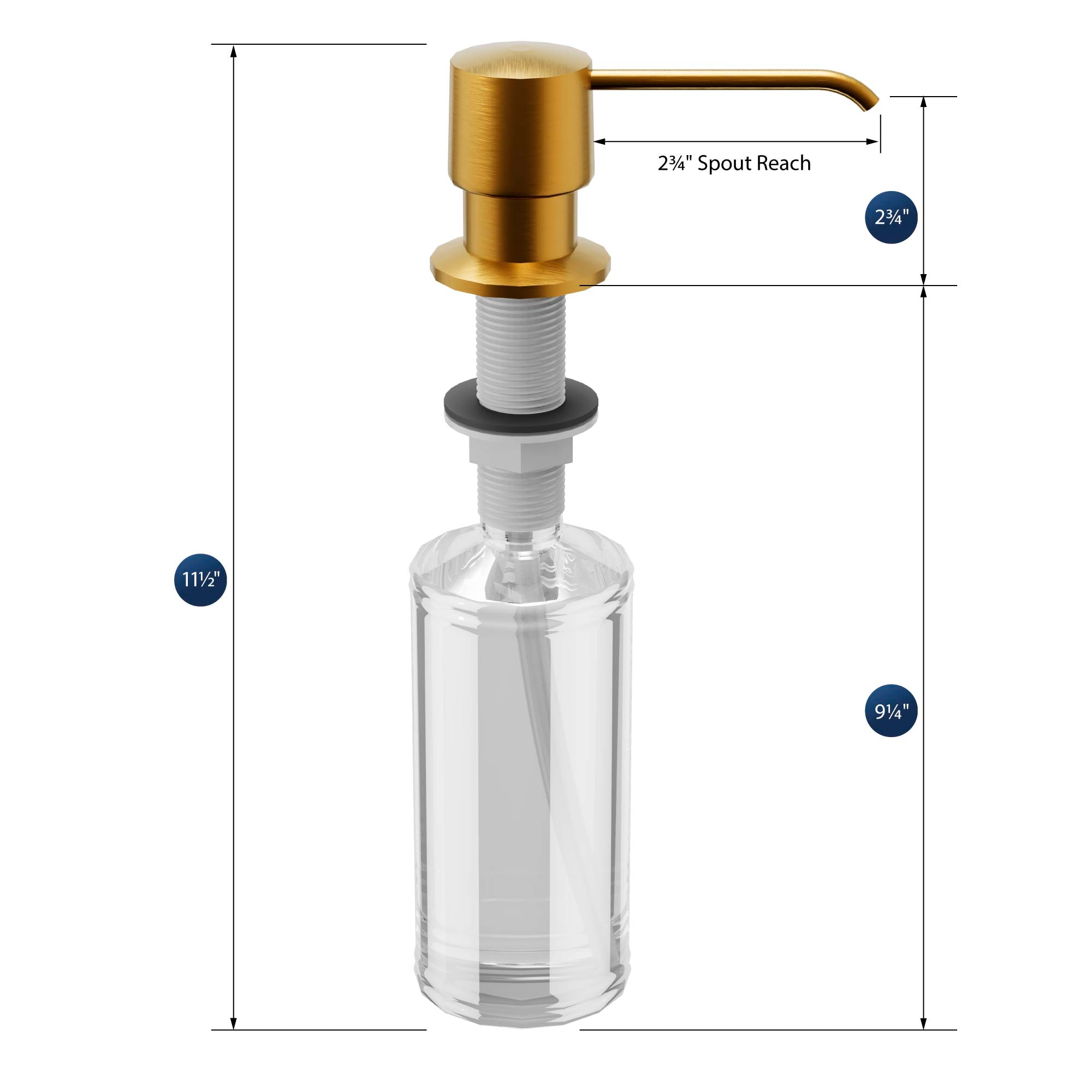 Karran SD25G Soap-Lotion-Dispensers - View #3