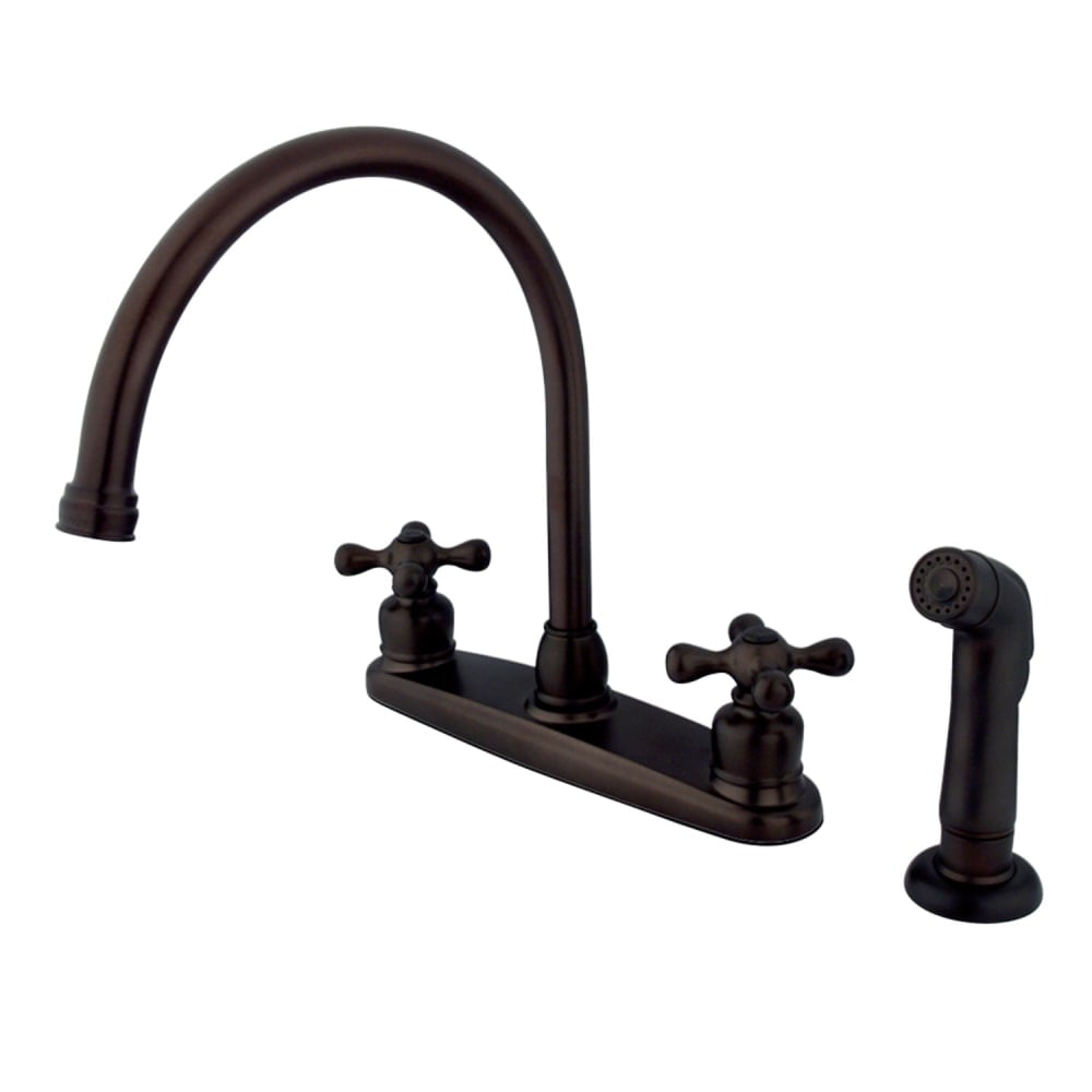 Kingston Brass  KB72.AXSP Vintage 1.8 GPM Standard Kitchen Faucet  Includes Side Spray