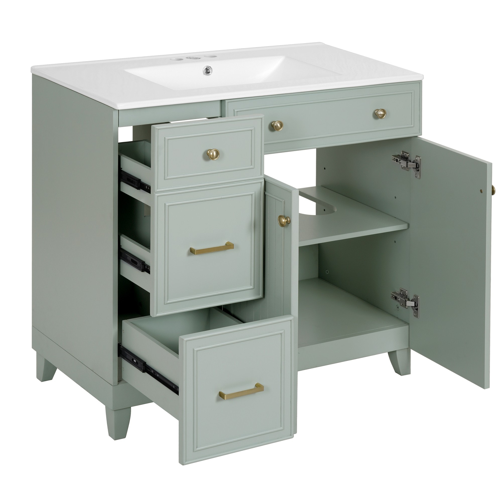 Dexmalle N729P289163F Bath-Vanity-Combo - View #7