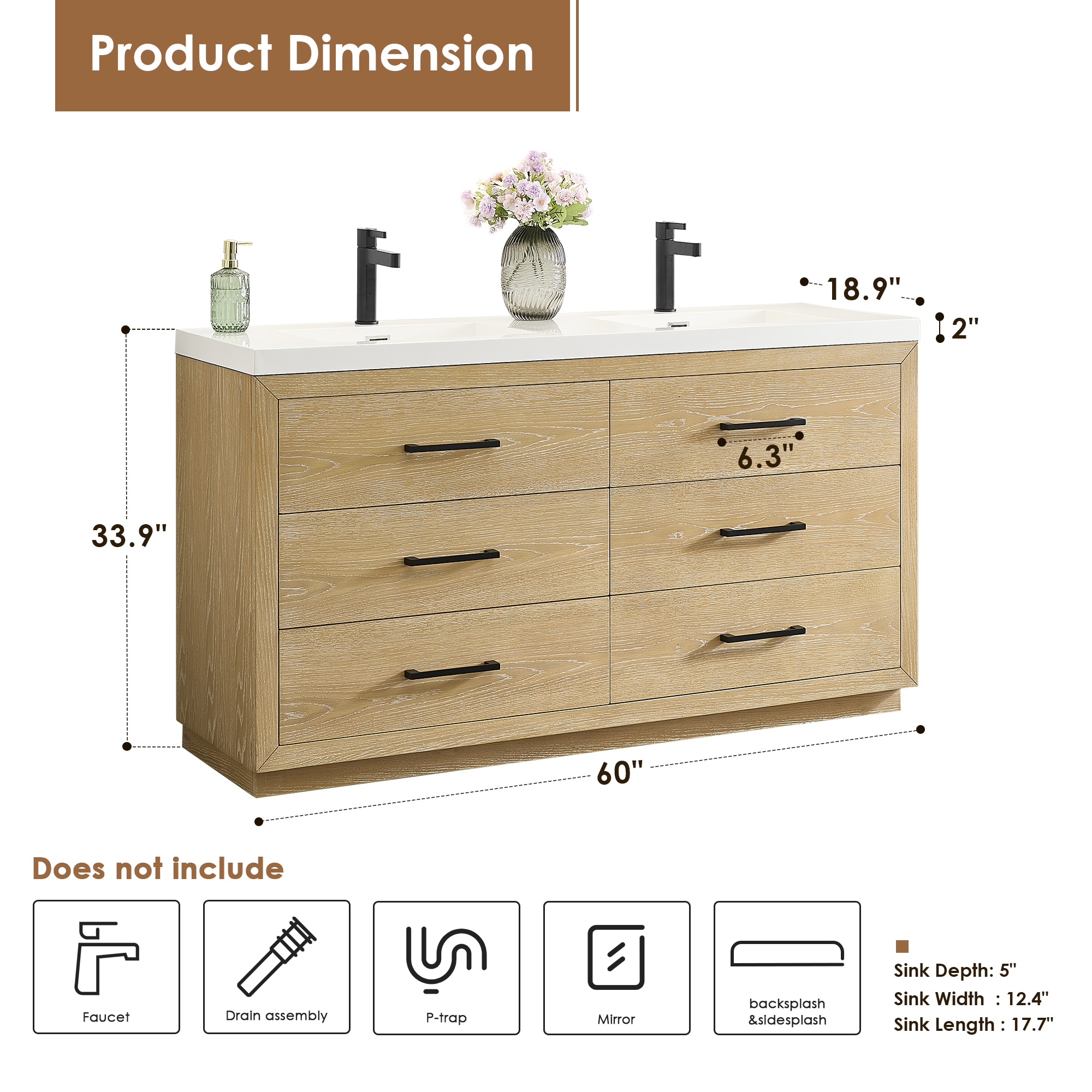 Altair 579060-WO-WH-NM Bath-Vanity-Combo - View #11