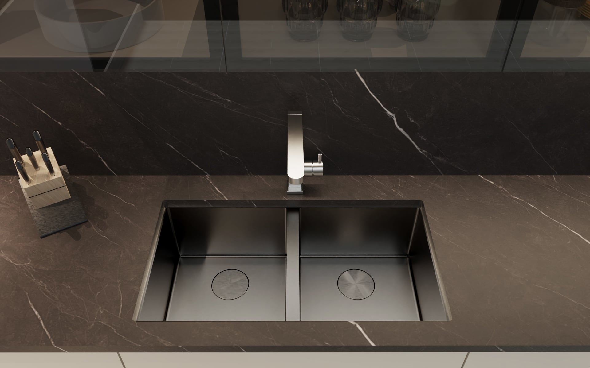 DAX DAX-NB3218-R10-X Kitchen-Sinks - View #2