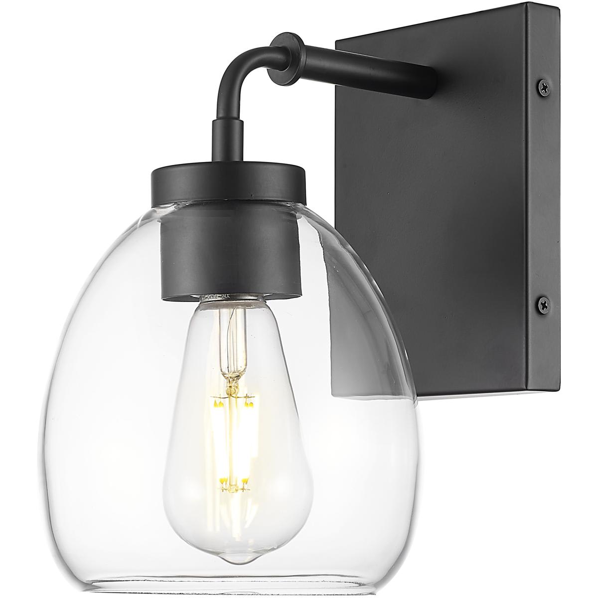 Acclaim Lighting  IN40060BK Dawes Sconce Wall Light in Matte Black