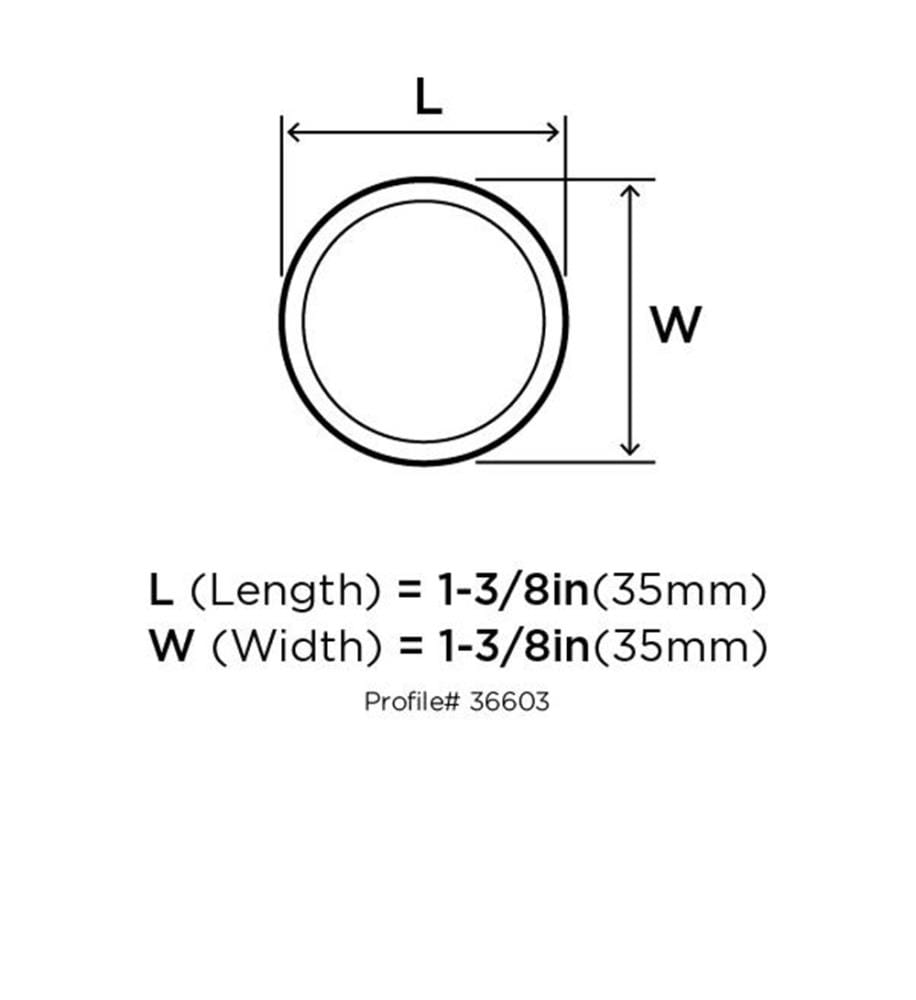 Amerock BP36603G10 Cabinet-Knobs - View #7