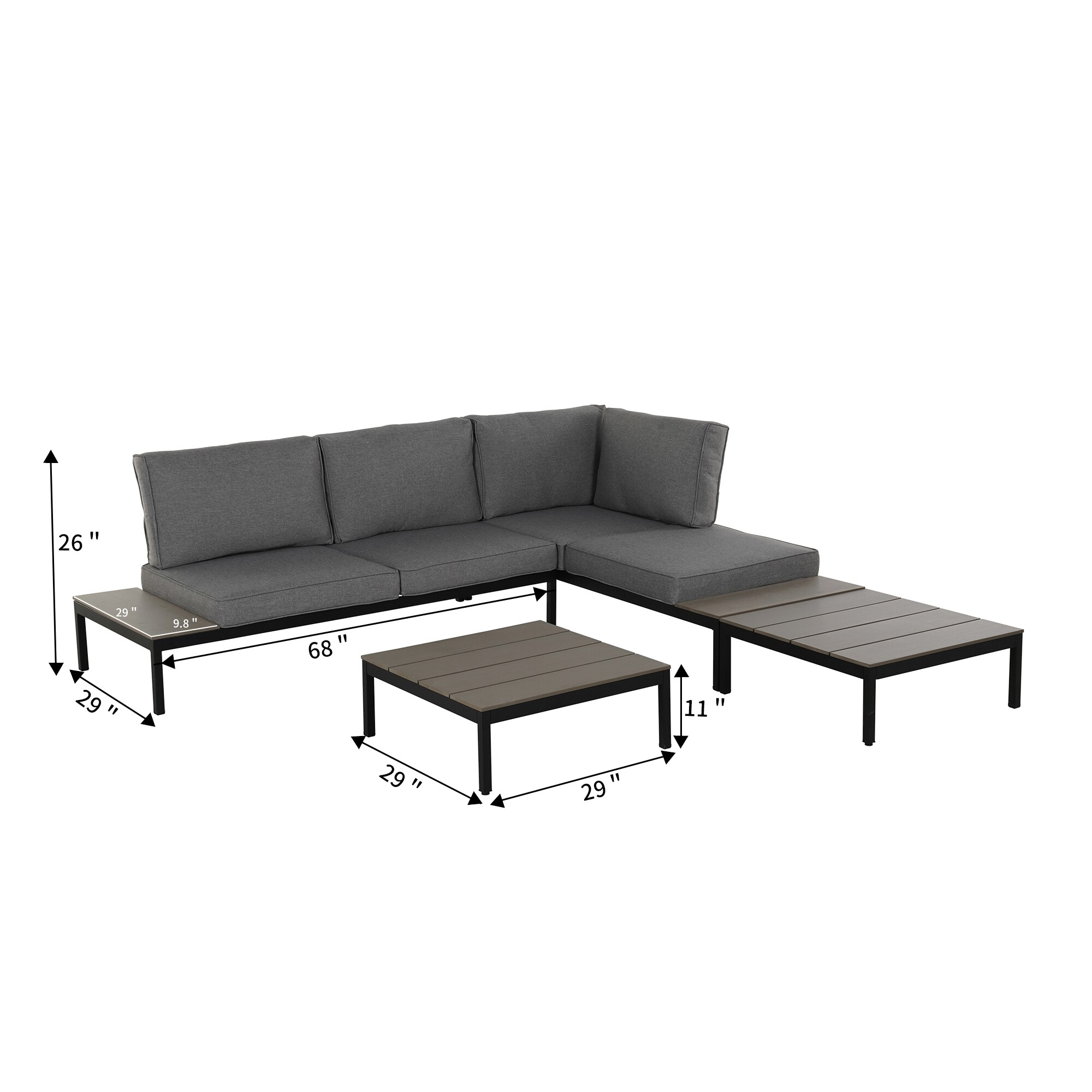 Mondawe ZY-501-072 Patio-Conversation-Sets - View #9