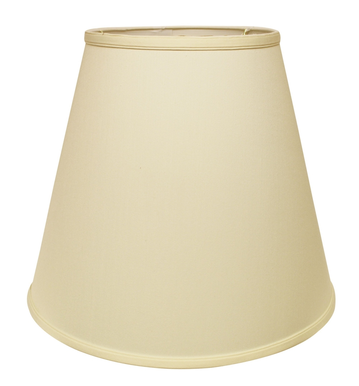 HomeRoots 14-in x 16-in Ivory Silk Empire Lamp Shade 4000470017 at ...