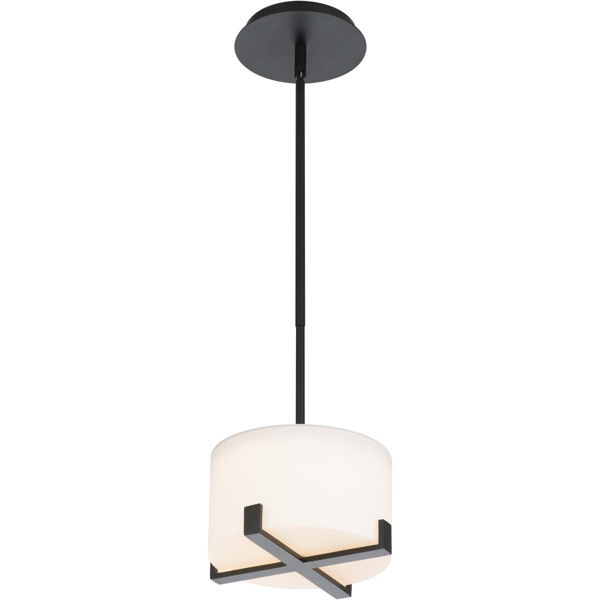 WAC Lighting PD-69108-BK Laurel LED 8 inch Black Pendant Ceiling Light ...