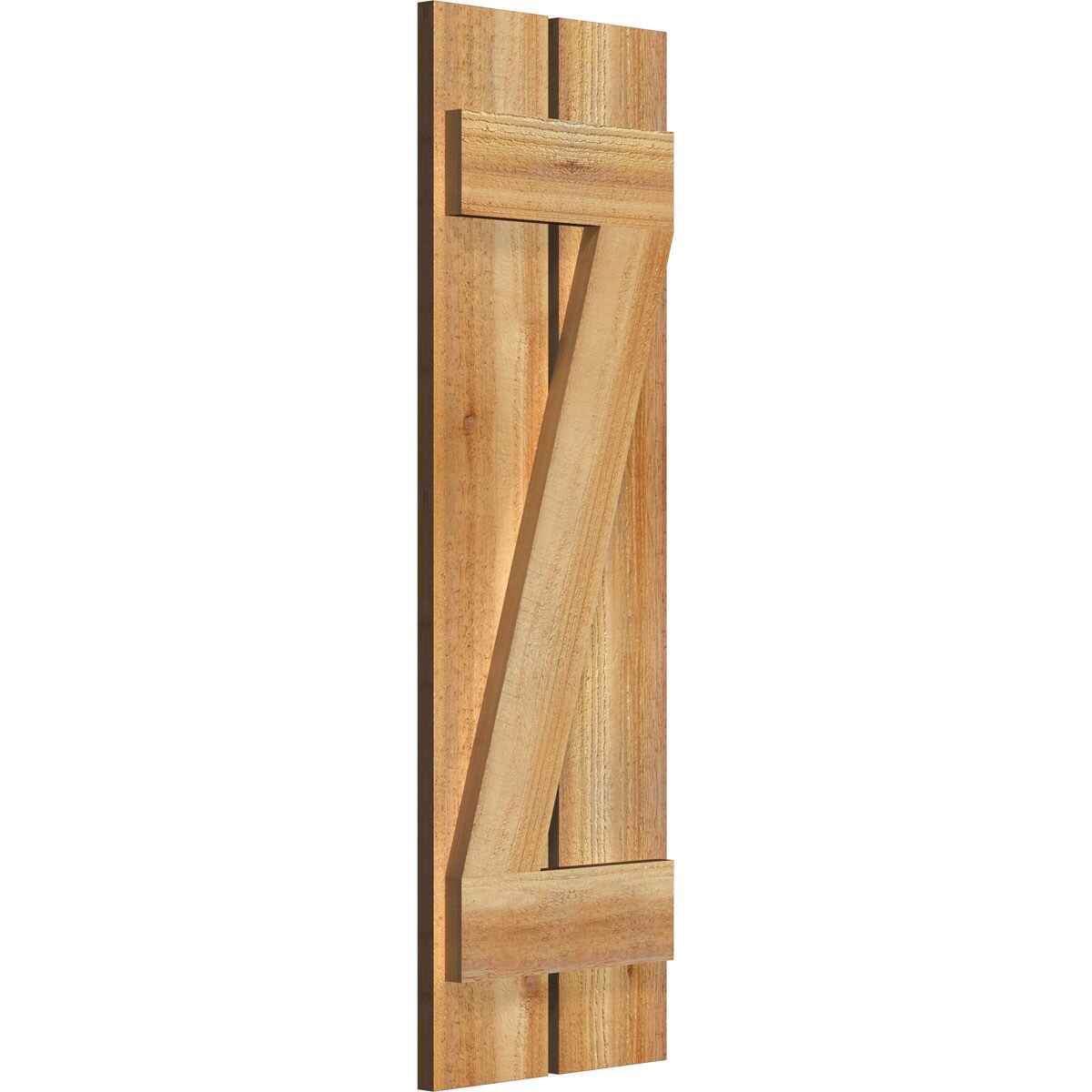 Ekena Millwork RBS06Z11X035RWR Exterior-Shutters - View #2